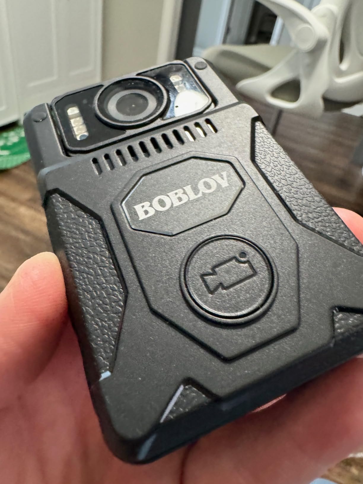 M7 256G Body Camera with 180 Rotatable Lens, 4000mAh Battery with GPS Body Cam, Last 14 Hours Video Recording, Police Body Worn Cam for Daily Shooting, Patrol, Police (256GB) customer photo 2