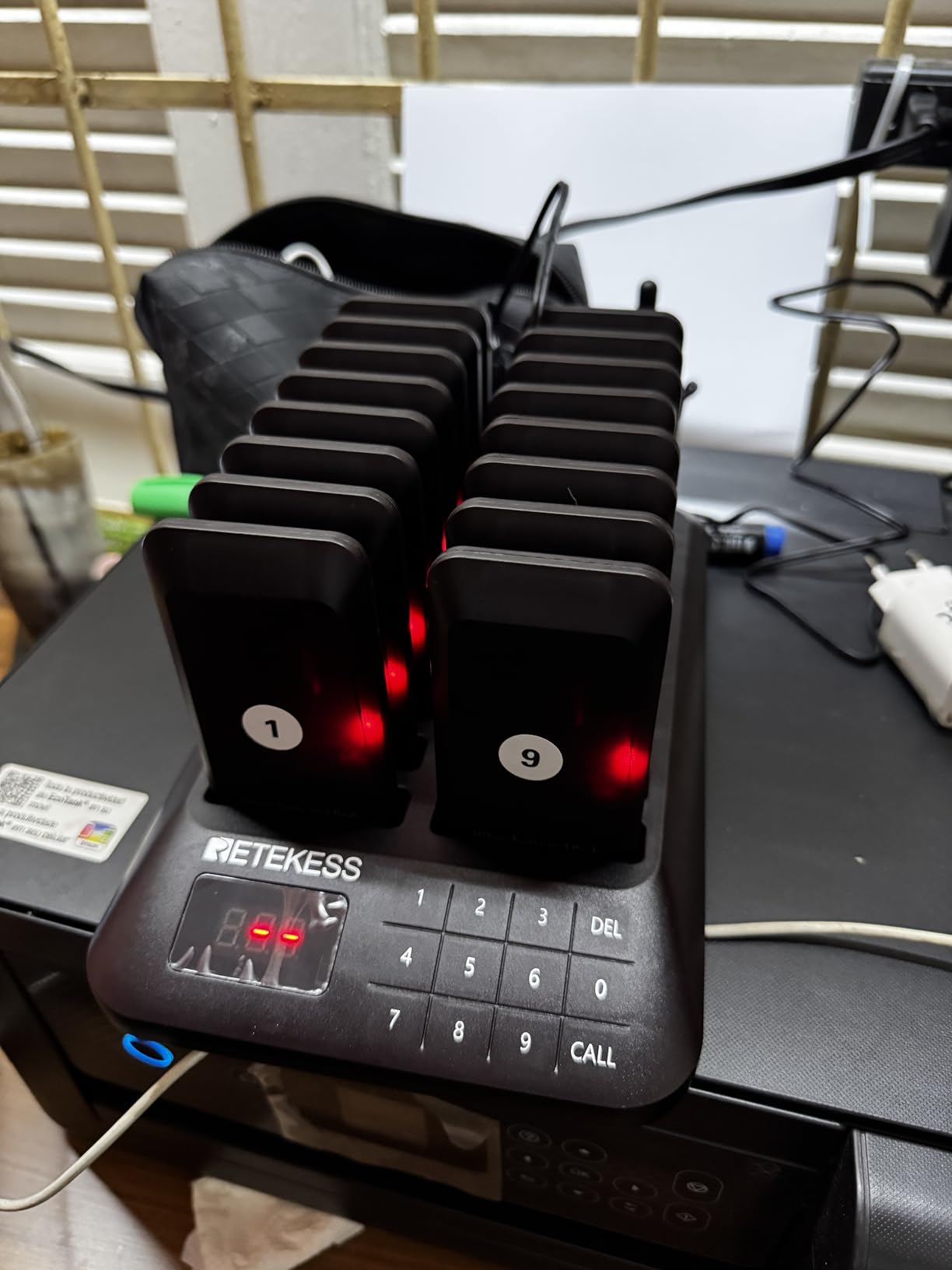 Retekess TD157 Restaurant Pager System, 16 Pagers for Food Truck, Bars, Food Court customer photo 1