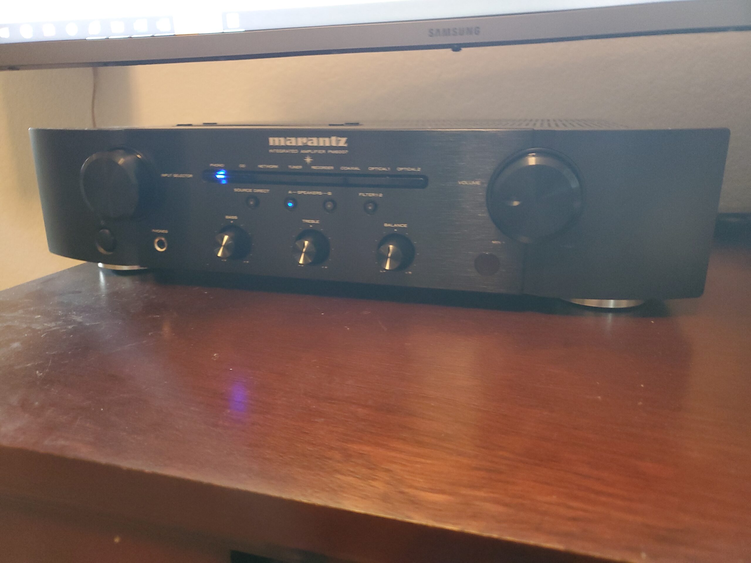 Marantz PM6007 45 Watt 2 Channel Integrated Stereo Amplifier (Black) customer photo 1