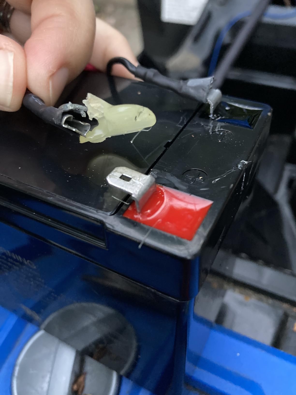 Costzon Kids ATV, 12V Battery Powered Electric Vehicle w/LED Lights, High & Low Speed, Horn, Music, USB, Treaded Tires, Ride on Car 4 Wheeler Quad for Boys & Girls Gift, Ride on ATV (Red) customer photo 2