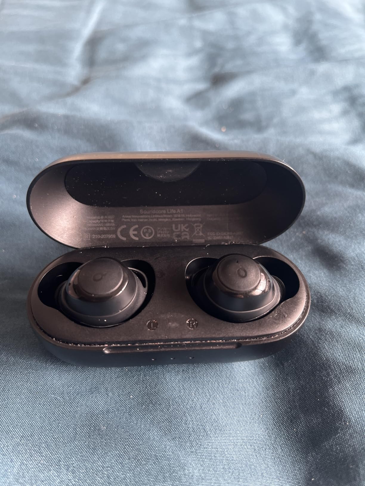 Soundcore by Anker Life A1 True Wireless Earbuds, Powerful Customized Sound, 40H Playtime, Wireless Charging, USB-C Fast Charge, IPX7 Waterproof, Button Control, Bluetooth Earbuds customer photo 1