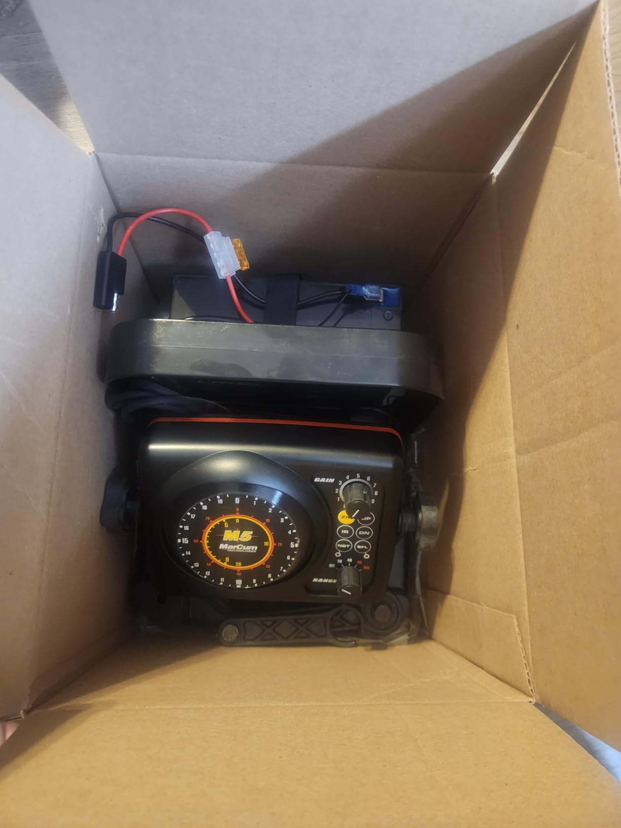 Marcum M5L Flasher System | High-Definition Ice Fishing Flasher & Sonar | Advanced Fish Finder with Lithium Battery customer photo 2