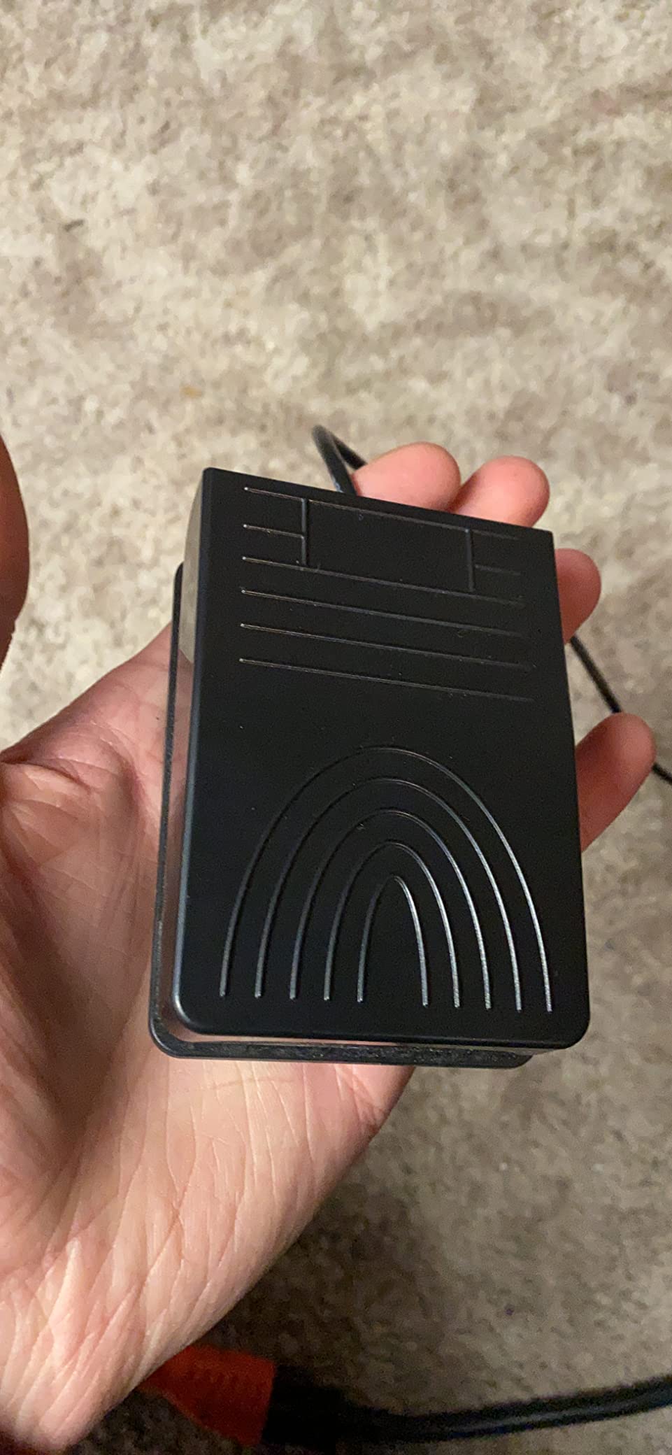 [Upgraded] iKKEGOL USB Foot Pedal Switch Video Game PC Hands Free Footswitch One Key Control Program Computer Mouse Keyboard HID with 2M Cable customer photo 2