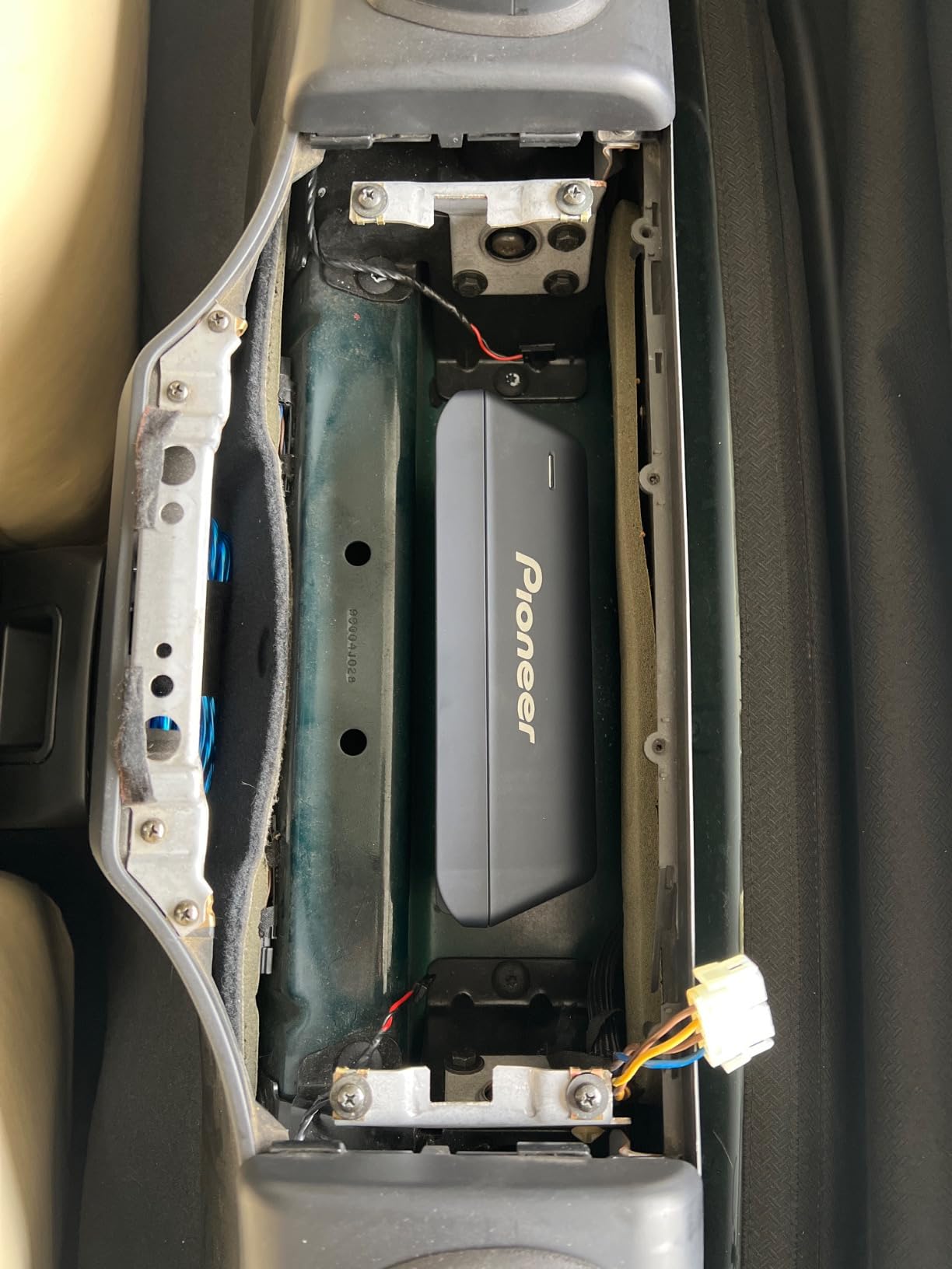 PIONEER TS-WX010A Under-Seat Subwoofer - 160W Max, Pre-Loaded, Built-in Amp for Easy Bass Upgrade, Enclosure Included, Amp Included, High-Level Input, Works with Most Factory or aftermarket radios customer photo 1