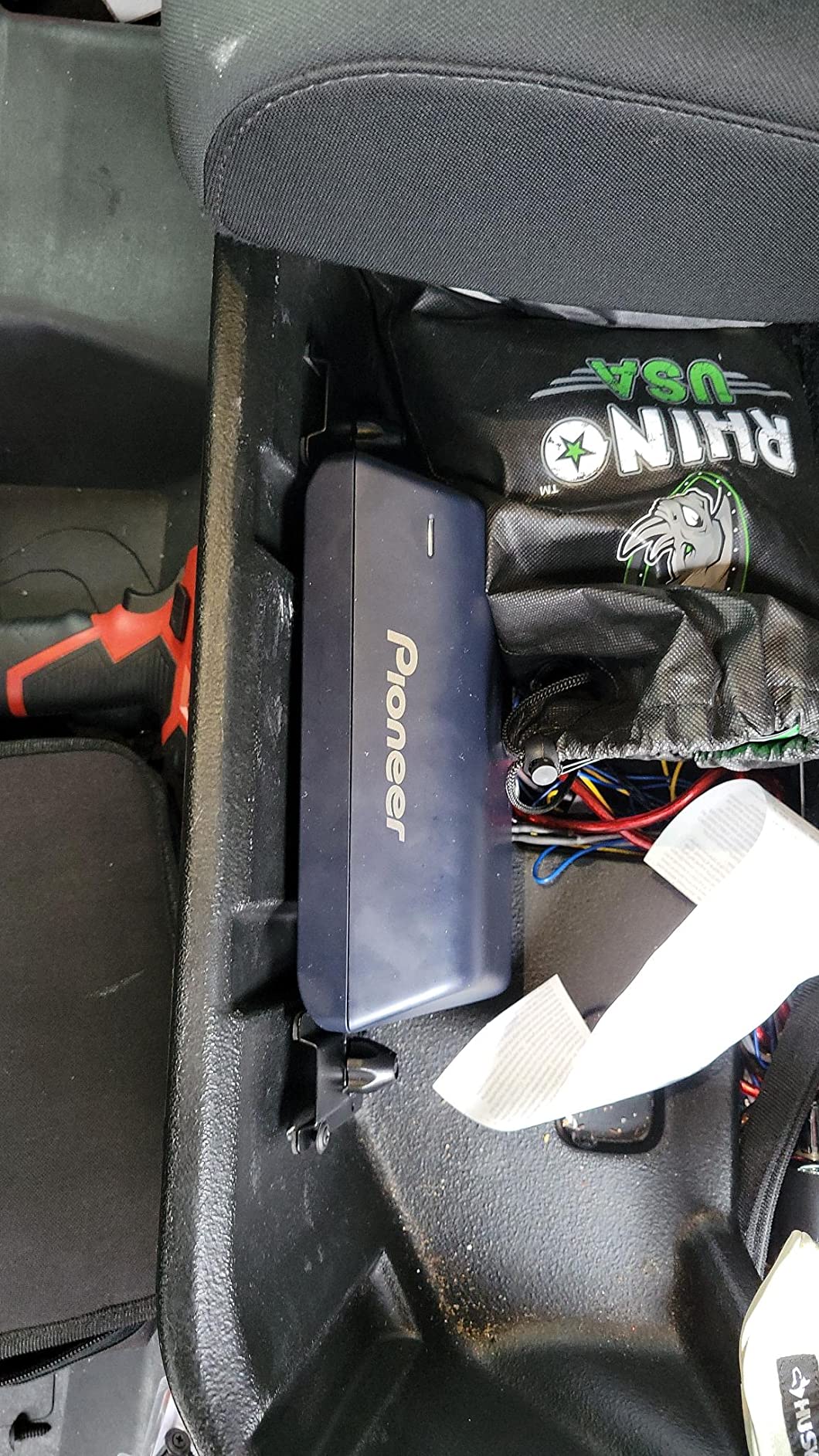 PIONEER TS-WX010A Under-Seat Subwoofer - 160W Max, Pre-Loaded, Built-in Amp for Easy Bass Upgrade, Enclosure Included, Amp Included, High-Level Input, Works with Most Factory or aftermarket radios customer photo 2