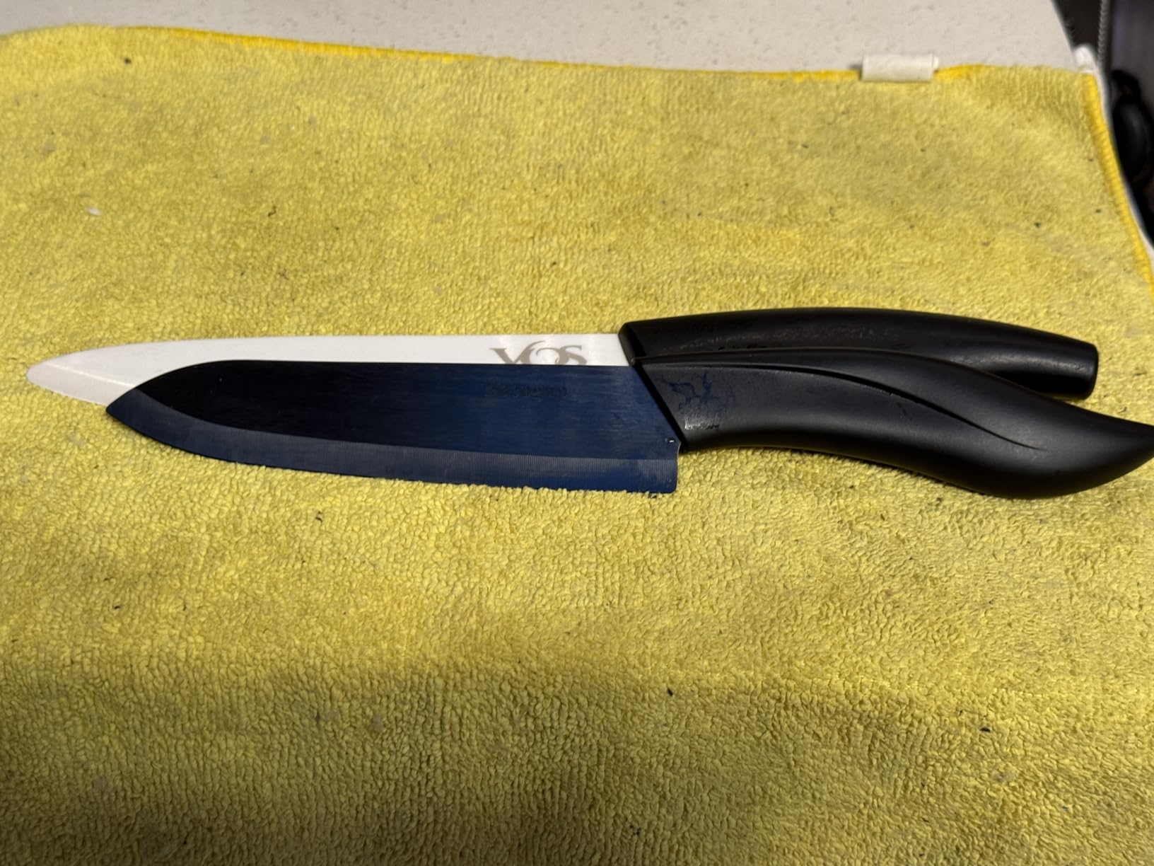 Updated Version Ceramic Knife Set 4-Piece Color with Sheaths - Paring, Fruit, Utility & Chef Knife customer photo 2