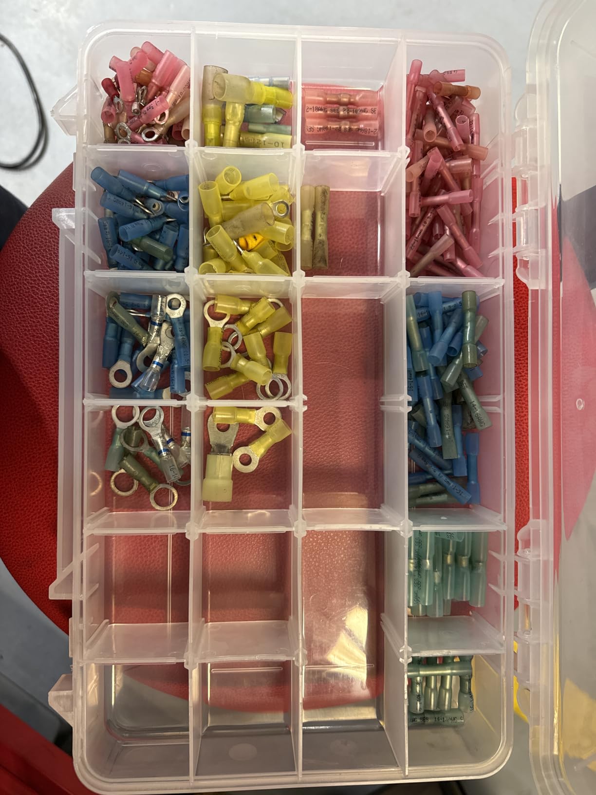 Plano ProLatch 3700 StowAway 4-Pack, Clear and Black, ProLatch Locking System, Transparent Design to Quickly Identify Contents, Fits 3700 Series Tackle Bags customer photo 1