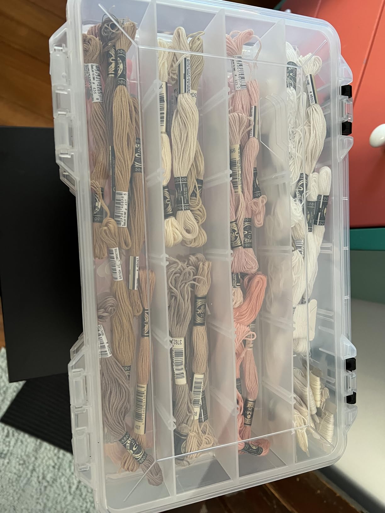 Plano ProLatch 3700 StowAway 4-Pack, Clear and Black, ProLatch Locking System, Transparent Design to Quickly Identify Contents, Fits 3700 Series Tackle Bags customer photo 2