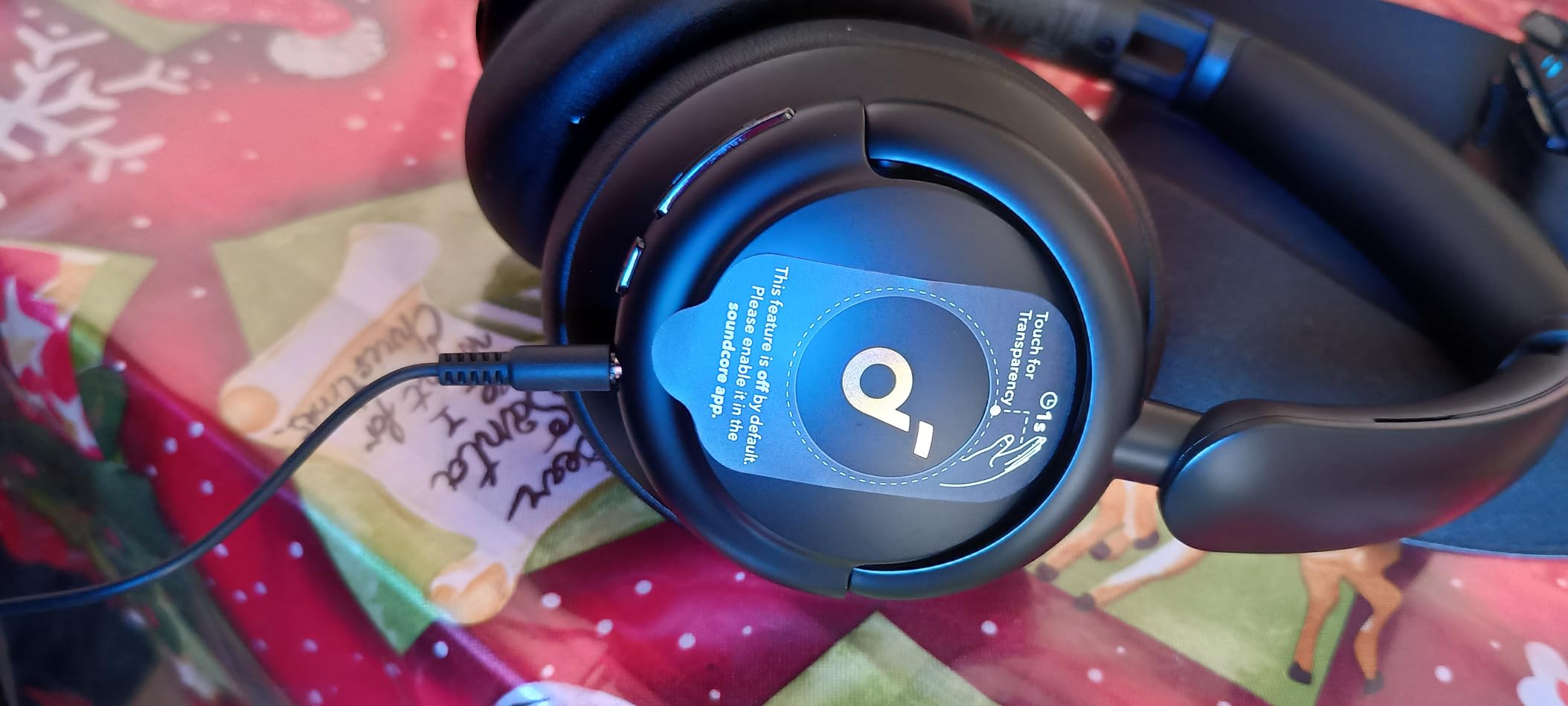 soundcore Life Q30 by Anker, Hybrid Active Noise Cancelling Headphones with Multiple Modes, Hi-Res Sound, Custom EQ via App, 50H Playtime, Comfortable Fit, Bluetooth, Multipoint Connection customer photo 1