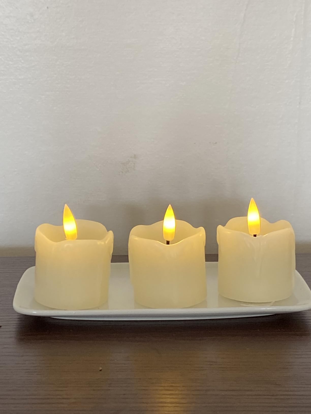 Homemory Flameless Votive Candles with Timer, 2