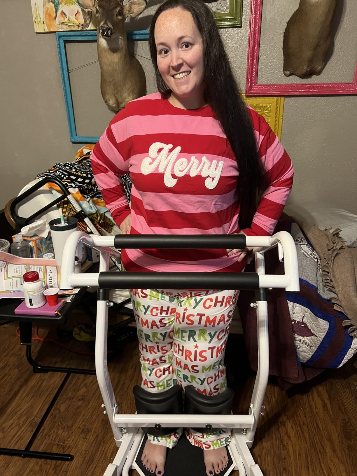 Vive Mobility Sit to Stand Patient Lift for Handicapped - Stand Assist Lift Aid for Home Care Use - Elderly Lift Assist Transfer Device - Transport Chair Stand Assist for Seniors, Adults & Disabled customer photo 2