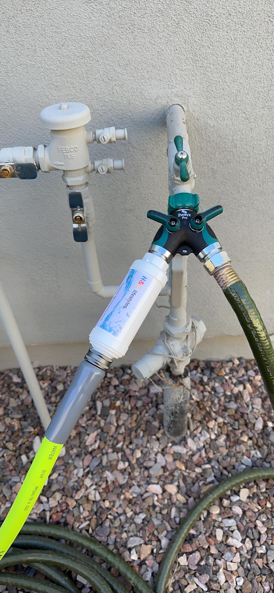 lifeegrn Misting Cooling System, Outdoor Misting System for Patio, 40 FT Misting Line+10 Mist Nozzles+3/4