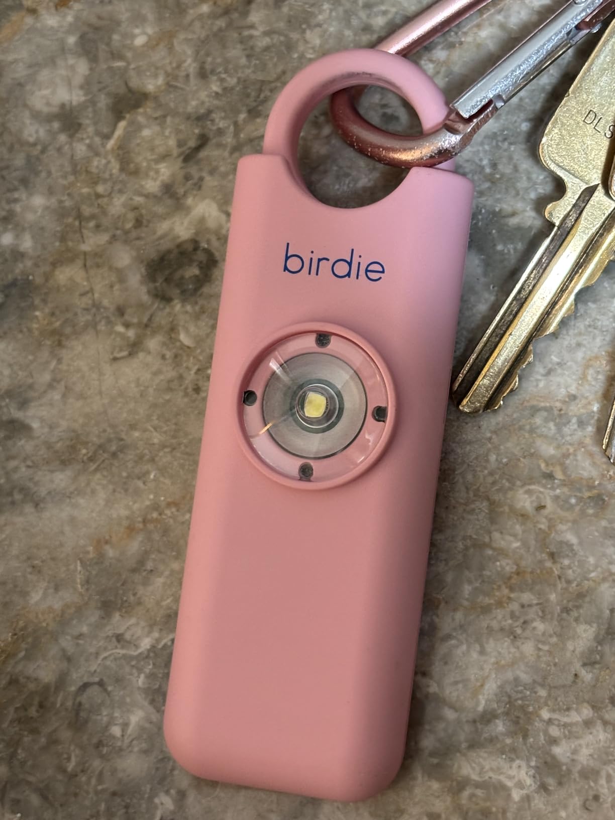 She's Birdie-The Original Personal Safety Alarm for Women by Women-Loud Siren, Strobe Light and Key Chain in a Variety of Colors (Aqua) customer photo 1
