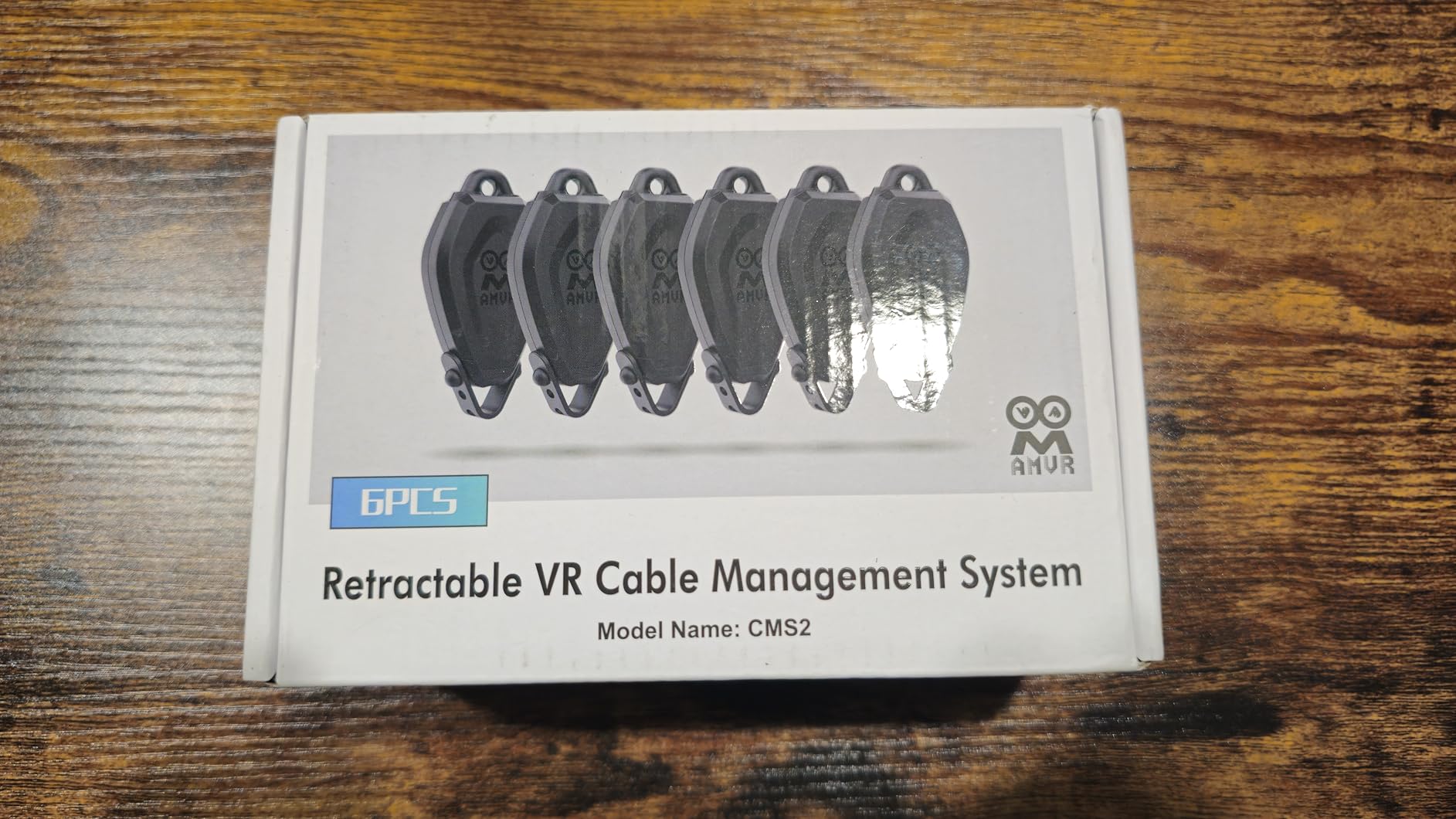 AMVR VR Cable Management System, 6 Packs Ceiling Pulley System Compatible with Meta Quest 3S/3/2/Valve Index/Rift S/PSVR/HTC VR Cord Accessories customer photo 1