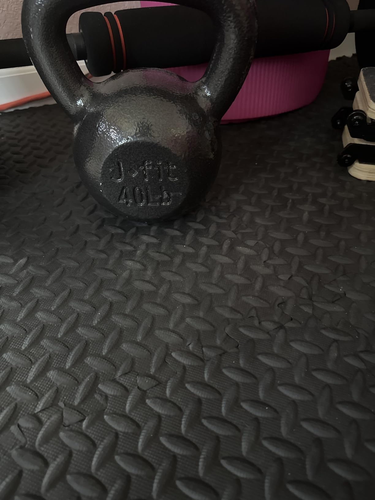 JFIT Kettlebell Weights Cast Iron customer photo 1