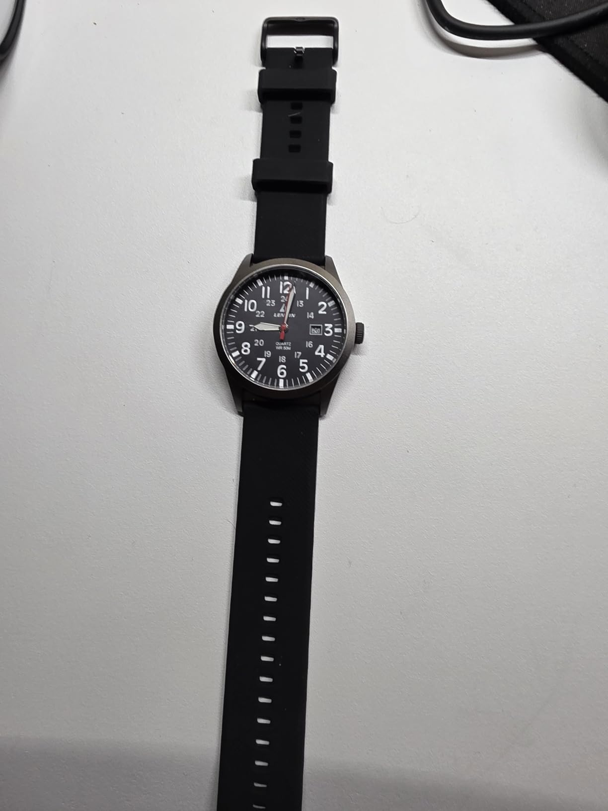 BISONSTRAP Watch Strap 18mm 19mm 20mm 21mm 22mm, Quick Release Silicone Watch Bands for Men Women customer photo 2