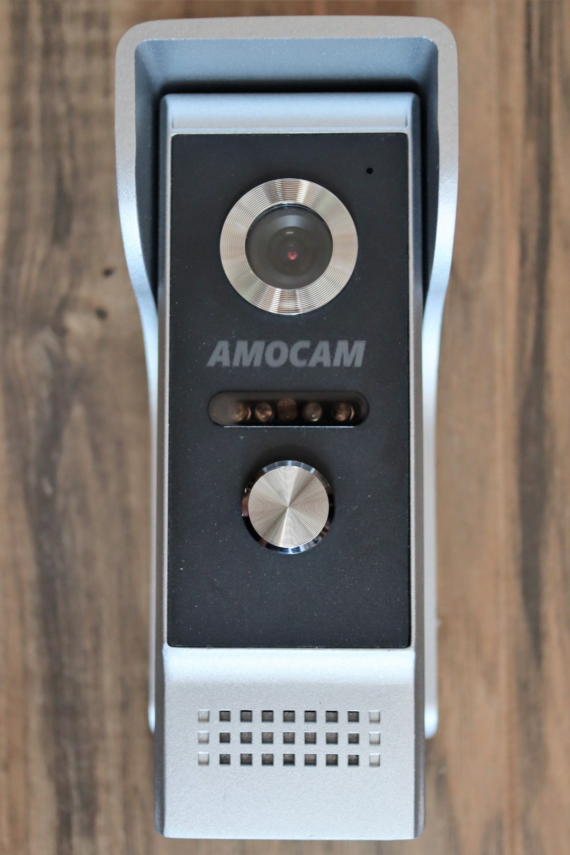 Video Intercom System, 7 Inches Monitor Wired Video Door Phone Doorbell Kits, IR Outdoor Camera Door Intercom, Support Unlock, Monitoring, Dual-Way Intercom for Home Video Surveillance customer photo 1