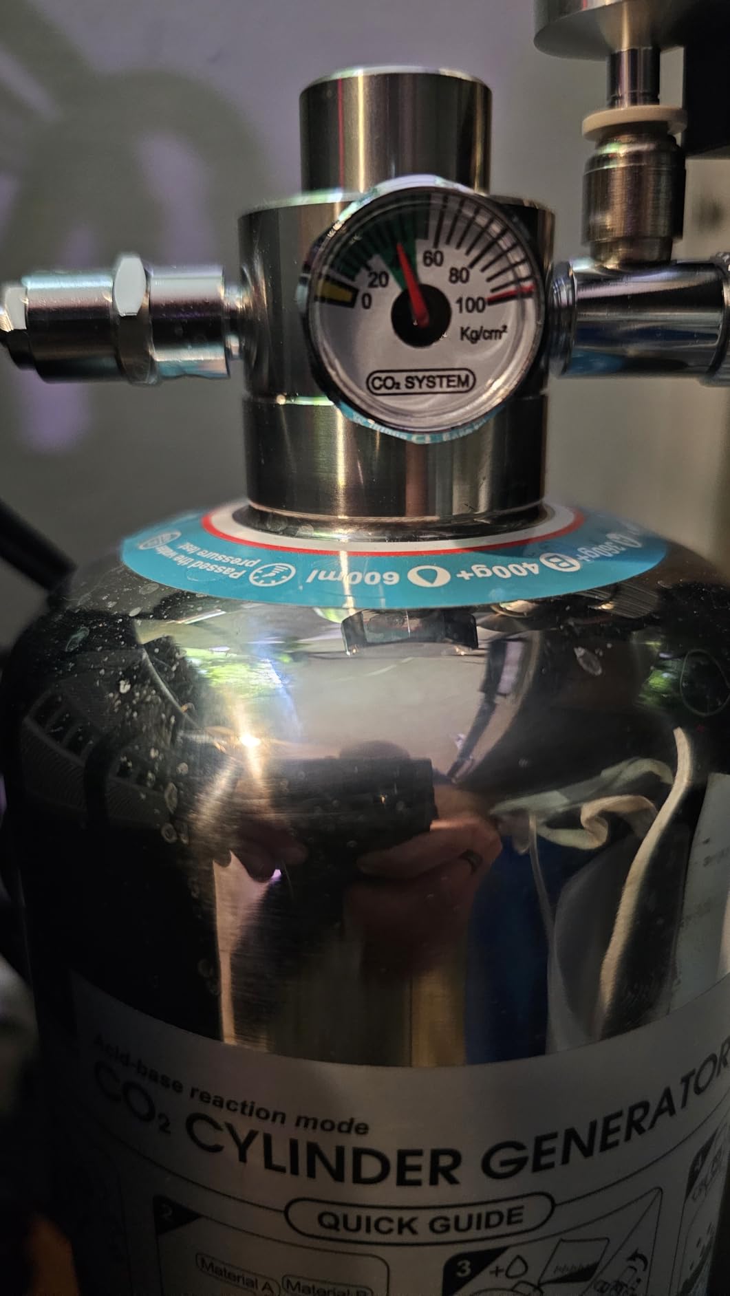 Aquarium CO2 Generator Kit Double Pressurization Enhanced Version, G700S customer photo 1