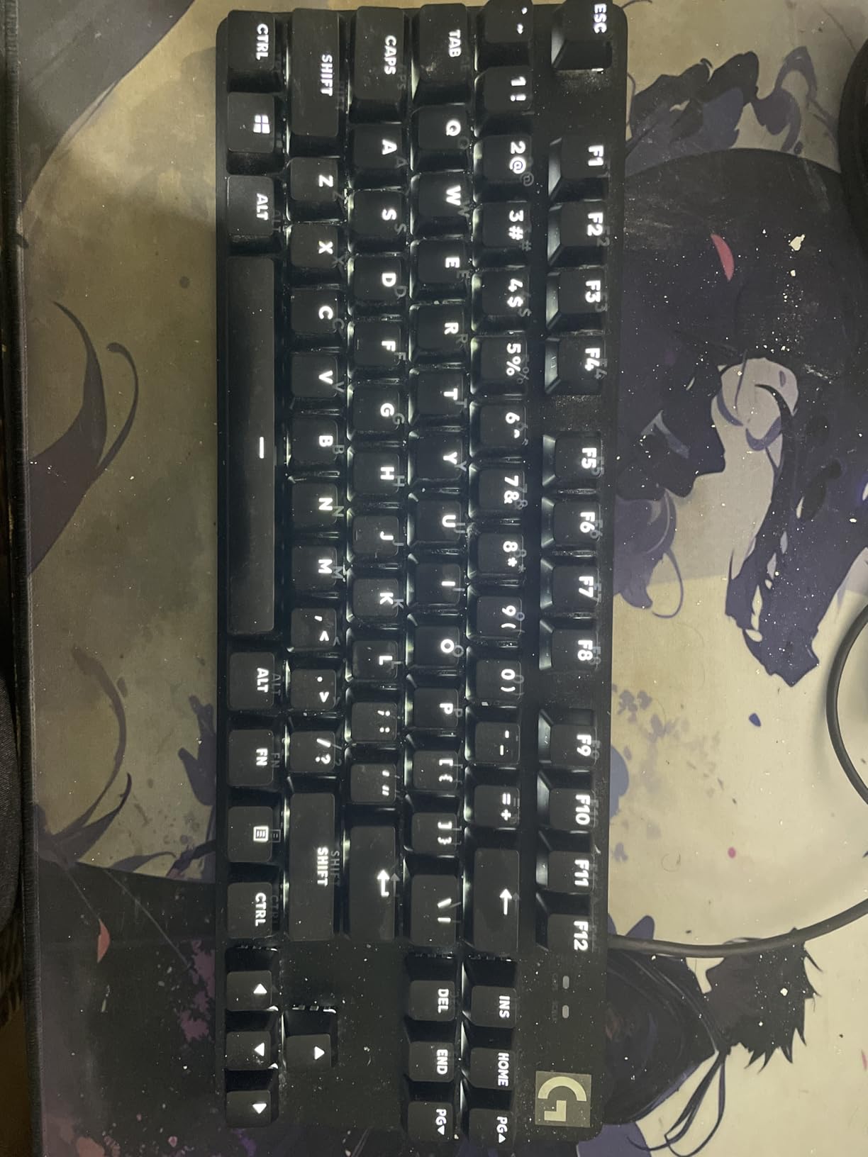 Logitech G413 TKL SE Mechanical Gaming Keyboard - Compact Backlit Keyboard with Tactile Mechanical Switches, Anti-Ghosting, Compatible with Windows, macOS - Black Aluminum customer photo 1