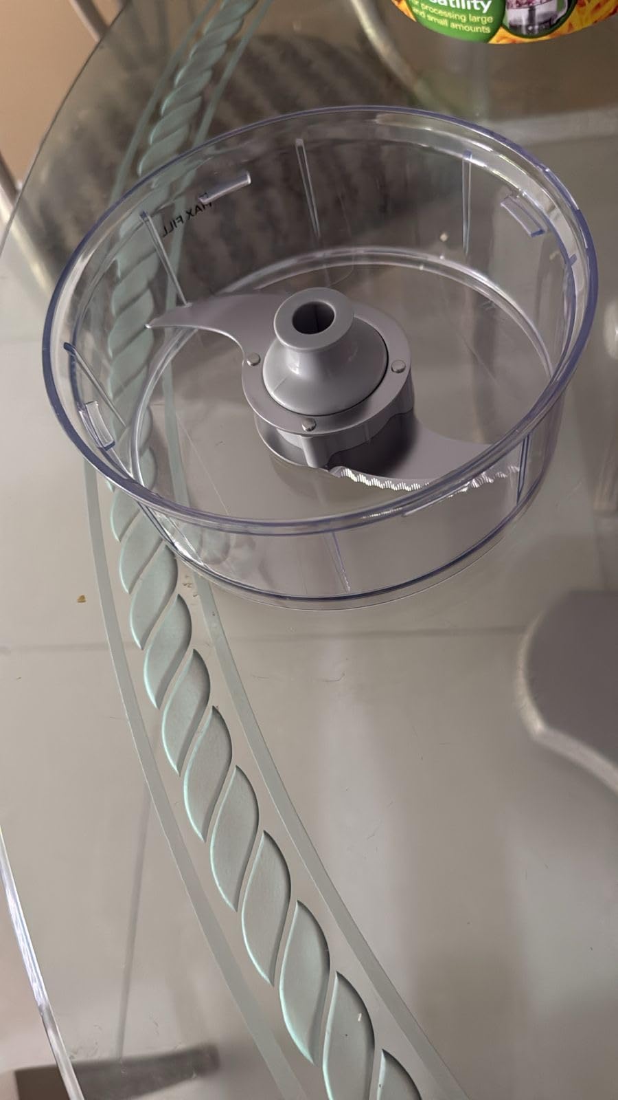 Hamilton Beach Stack & Snap Food Processor and Vegetable Chopper, Stainless Steel Blades, 14 Cup + 4-Cup Mini Bowls, 3-Speed 500 Watt Motor, Black (70585) customer photo 2