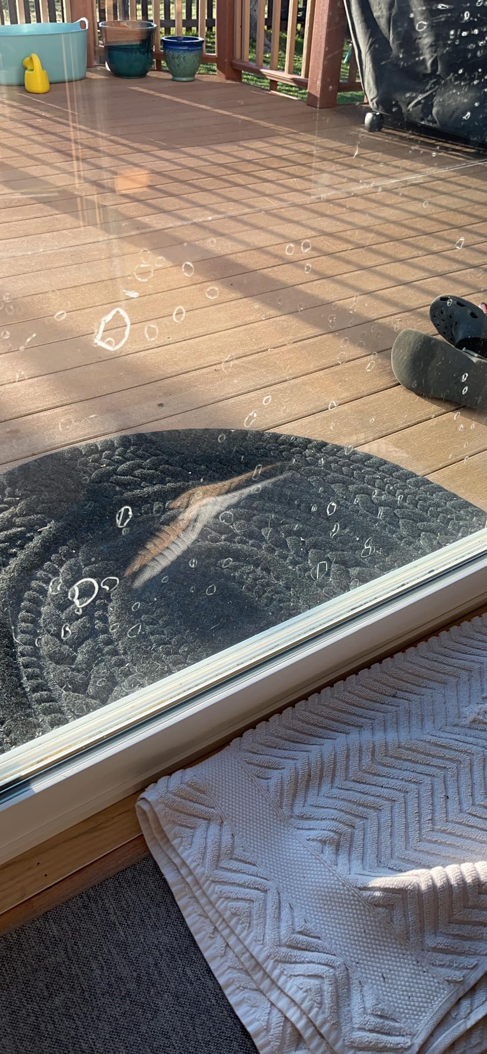 4mil 17.7in x6.5ft Clear Security Window Film Safety Shatterproof Film for Glass Windows Switchable Glass Film for Home Office(Customizable Size) customer photo 1