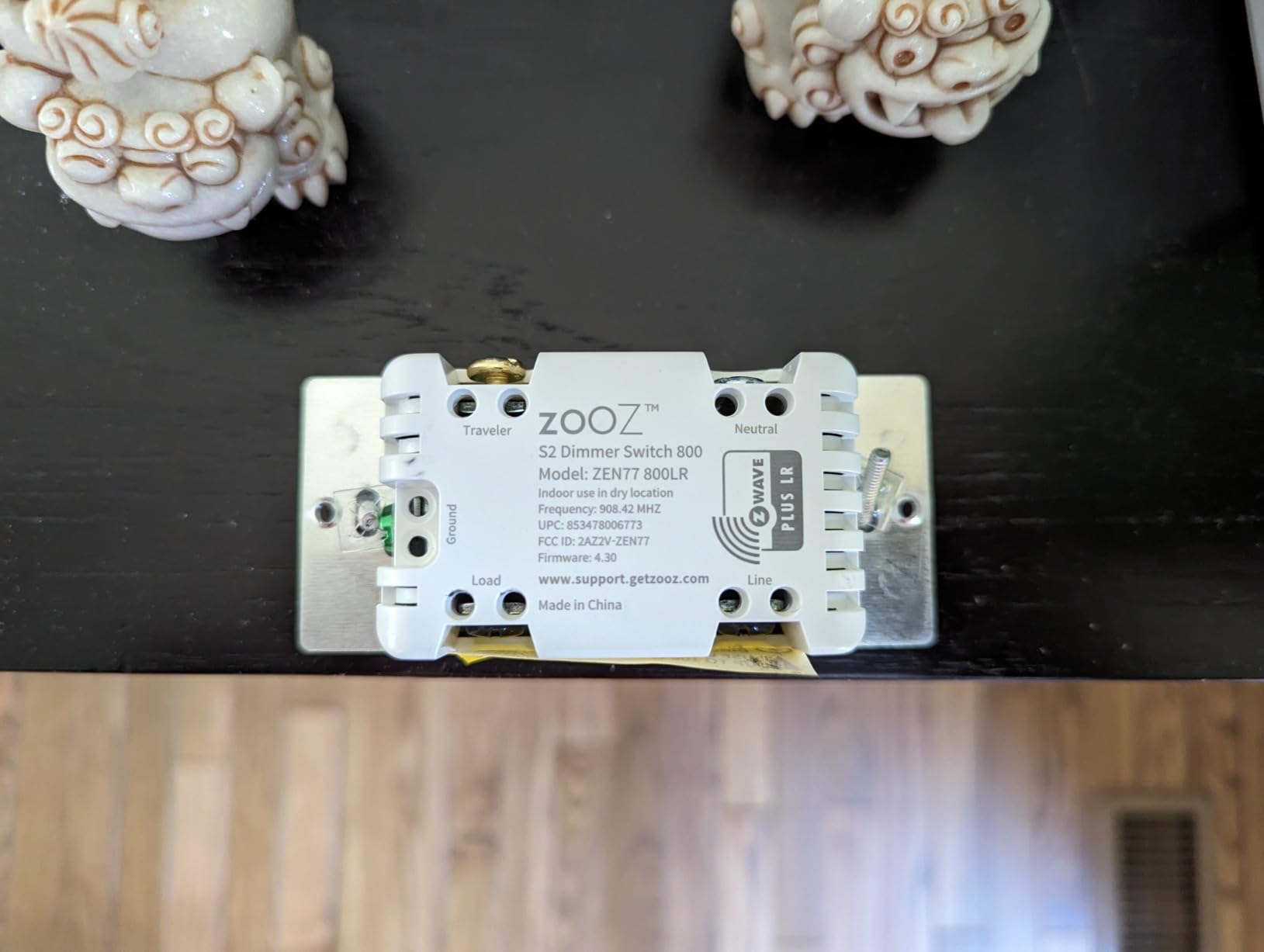 Zooz 800 Series Z-Wave Long Range S2 Dimmer Switch ZEN77 800LR, White | 3-Way and 4-Way Solution customer photo 2