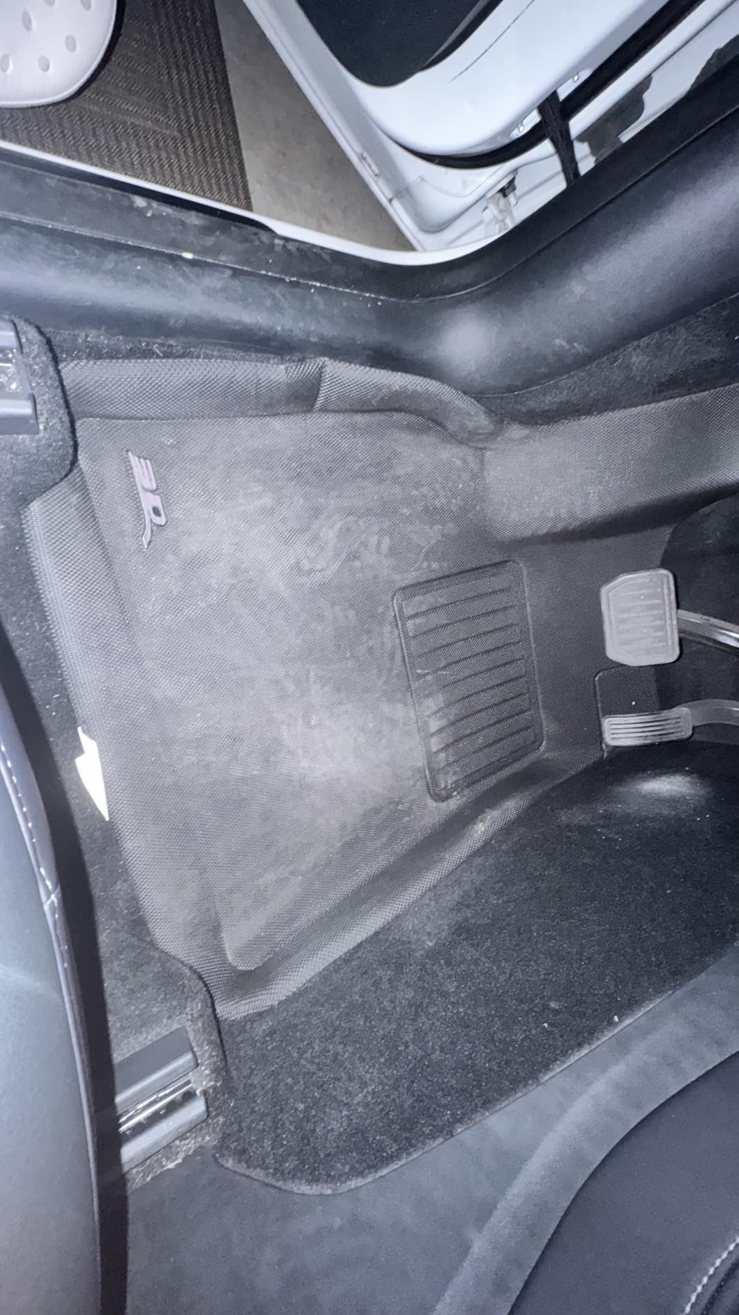 3D MAXpider Custom Fit Kagu Floor Mat (Black) Compatible with Tesla Model Y 5-Seat 2021-2025 - Full Set customer photo 2