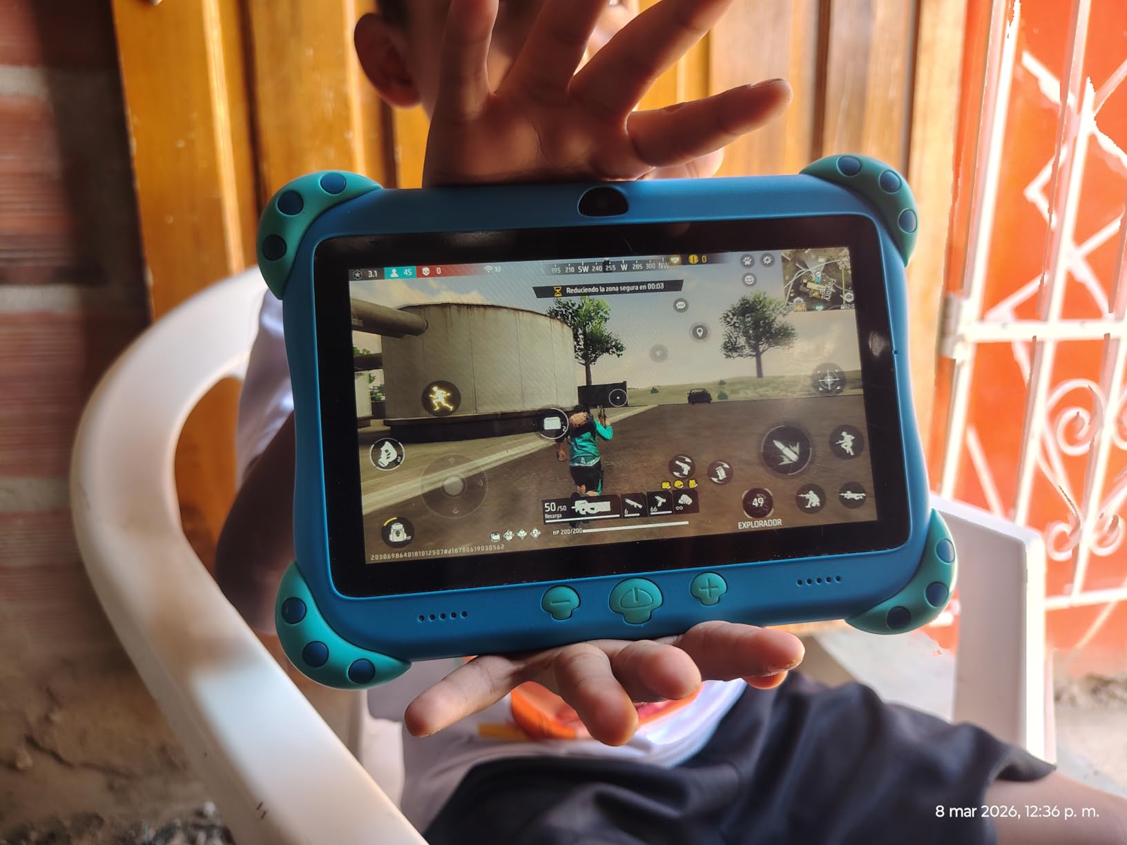 Kids Tablet 7 inch Tablet for Kids Wifi Kids Tablets 32G Android 10 Dual Camera Educational Games Parental Control, Toddler Tablet with Kids Software Pre-Installed Kid-Proof YouTube Netflix (Pink) customer photo 1