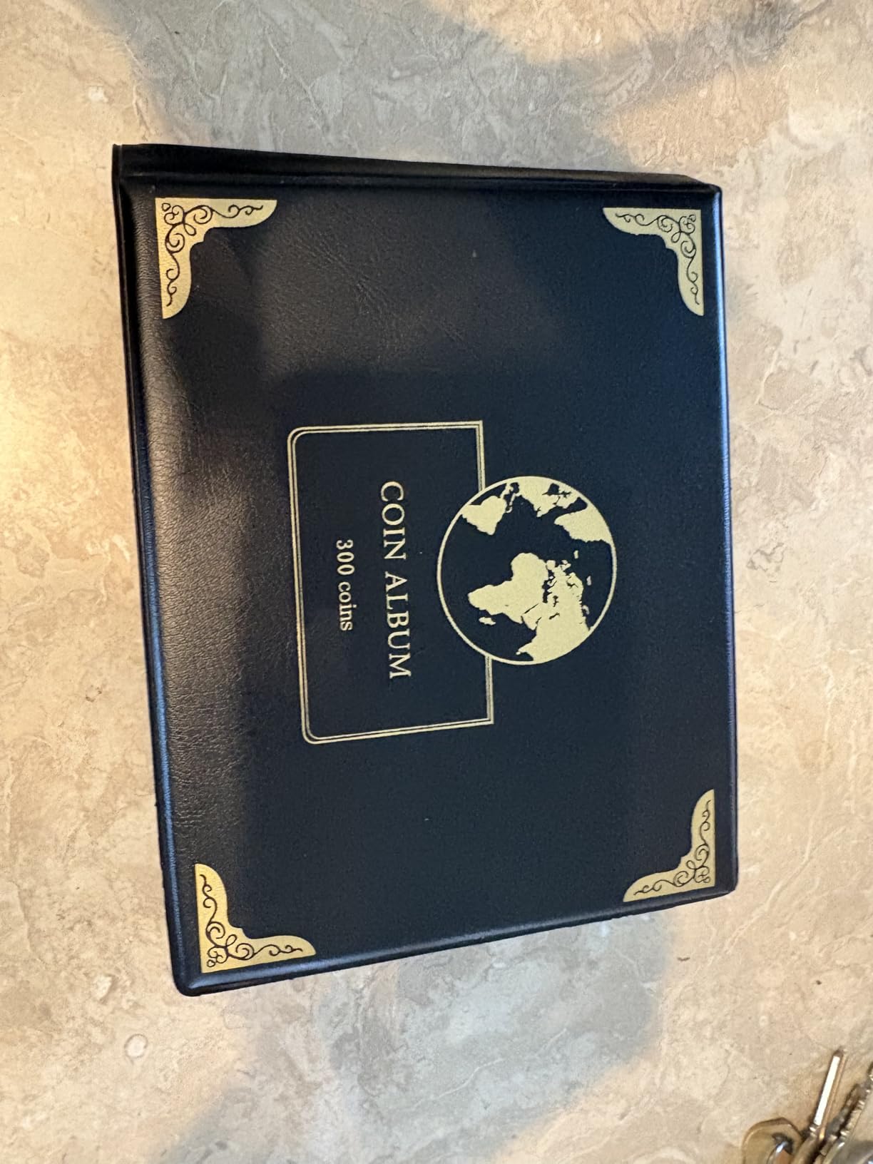 Coin Collection Supplies Holder Book for Collectors, 300 Pockets Coin Collection Organizer Storage Box Case Album for 20/25/27/30/38mm Coin customer photo 1