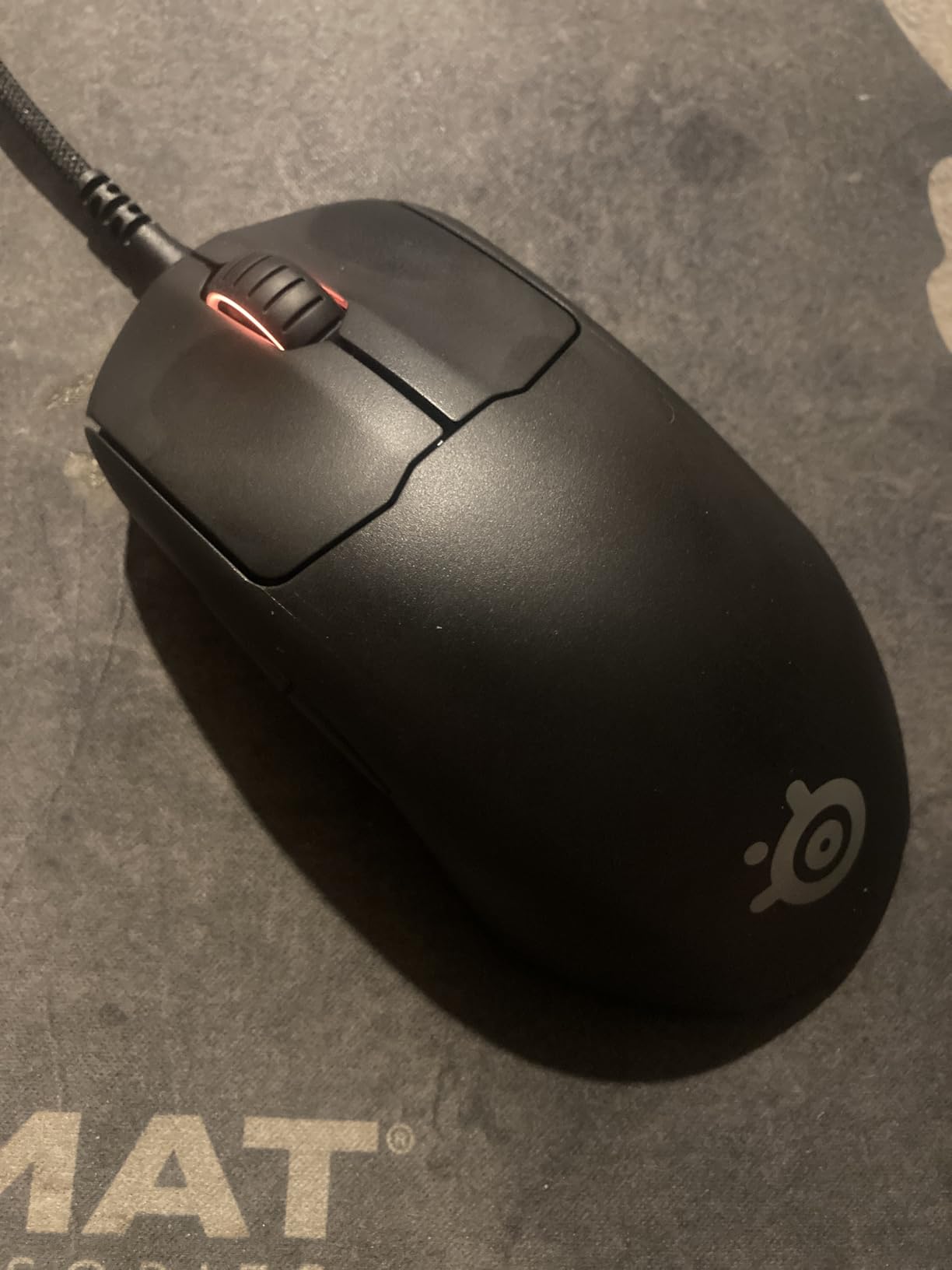 SteelSeries Esports FPS Gaming Mouse - Ultra Lightweight 69g - Prime Edition - 5 Programmable Buttons - 18K CPI TrueMove Pro Sensor - Magnetic Optical Switches - Customization - RGB Lighting - PC/Mac customer photo 1