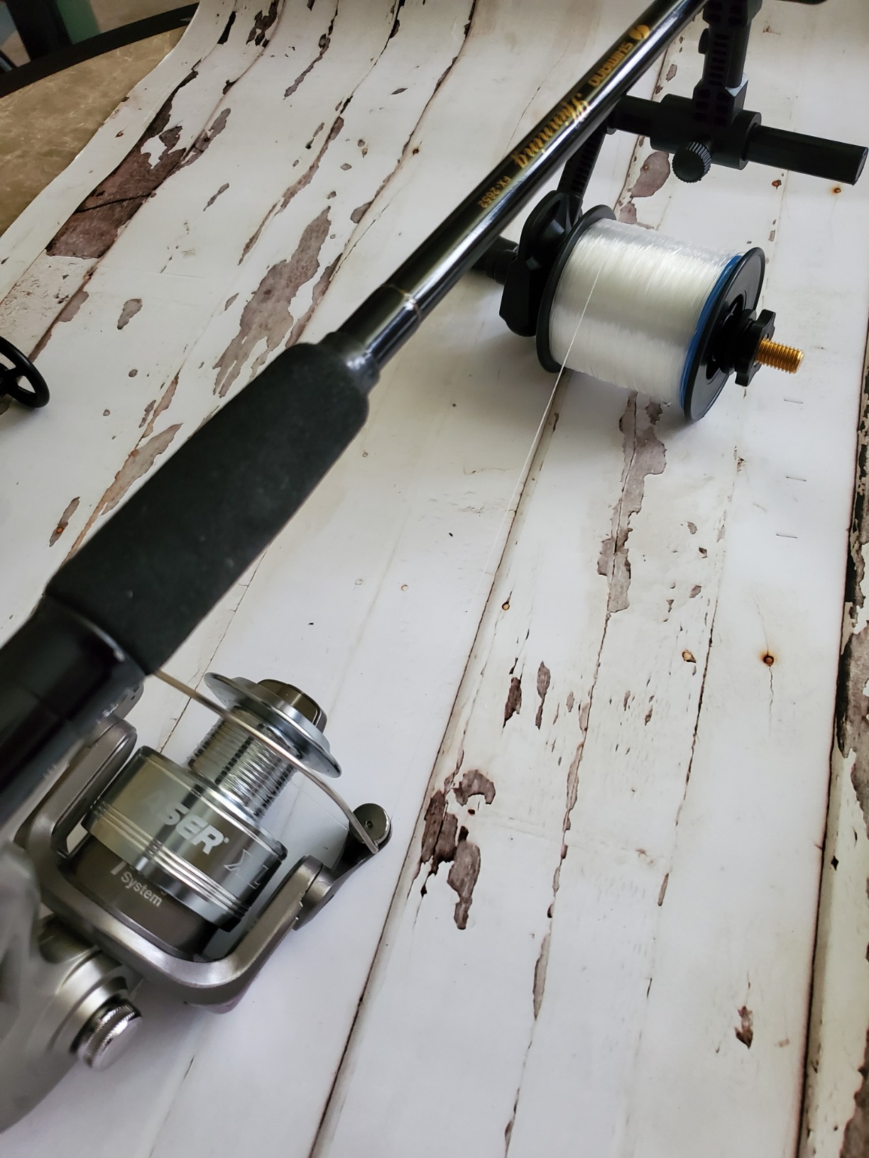 PLUSINNO Fishing Line Spooler For Fishing Reels, Fishing Gear And Equipment Gift For men With Unwinding Function customer photo 2