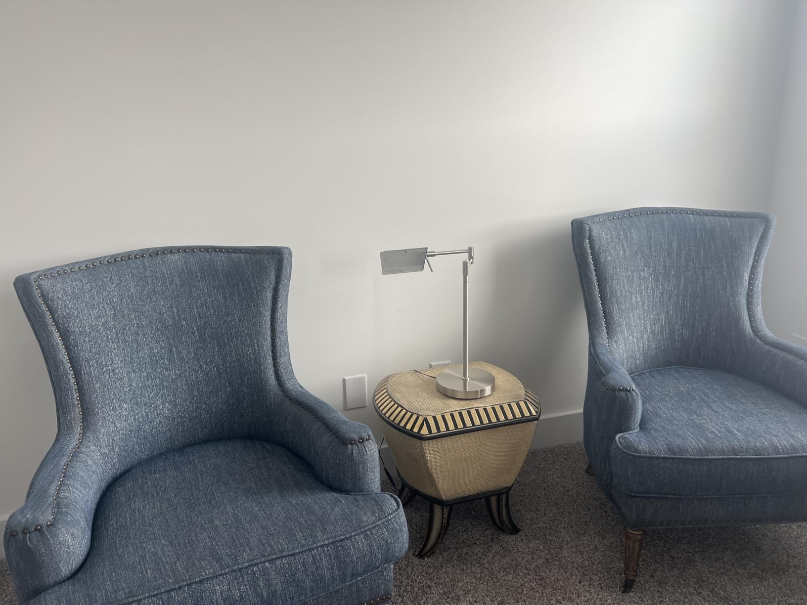 O'Bright LED Pharmacy Table Lamp, Full Range Dimming, 12W LED, 360 Degree Swing Arms, Antique Brass (Gold) customer photo 2