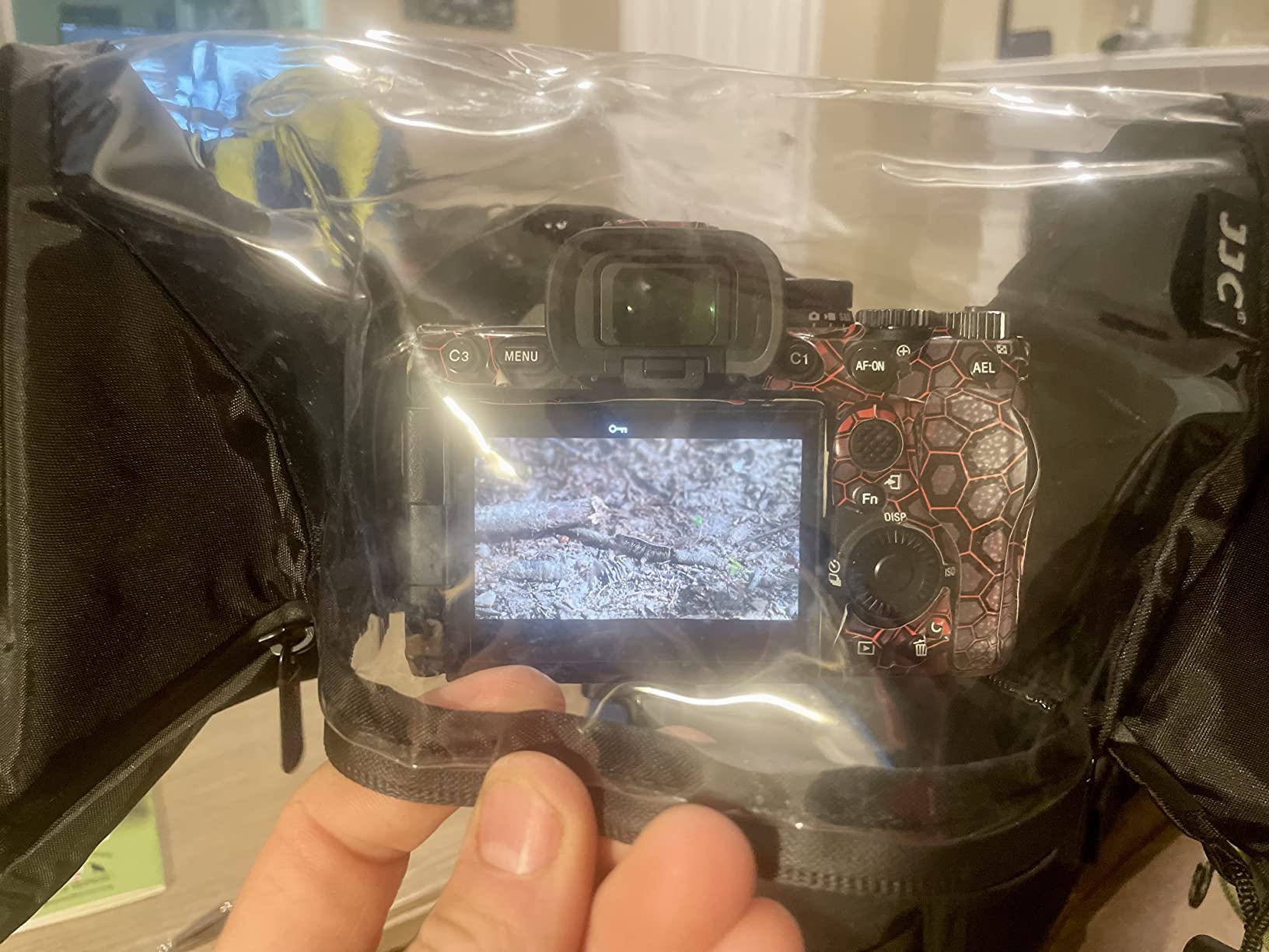 Professional Waterproof Camera Rain Cover for Canon for Nikon for Sony for Fujifilm and More DSLR Mirrorless Cameras with Lens, Camera Accessories for Photography customer photo 2