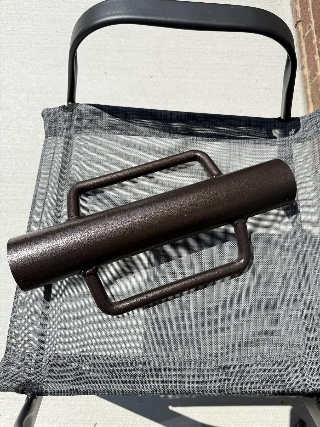 MIXXIDEA 11LB T Post Driver Heavy Duty Fence Post Driver Post Pounder with Handle Steel Post Hole Digger Hand Post Rammer for T-Posts, U Channel, U Fence Post Wooden Post 16.8 Inch customer photo 1