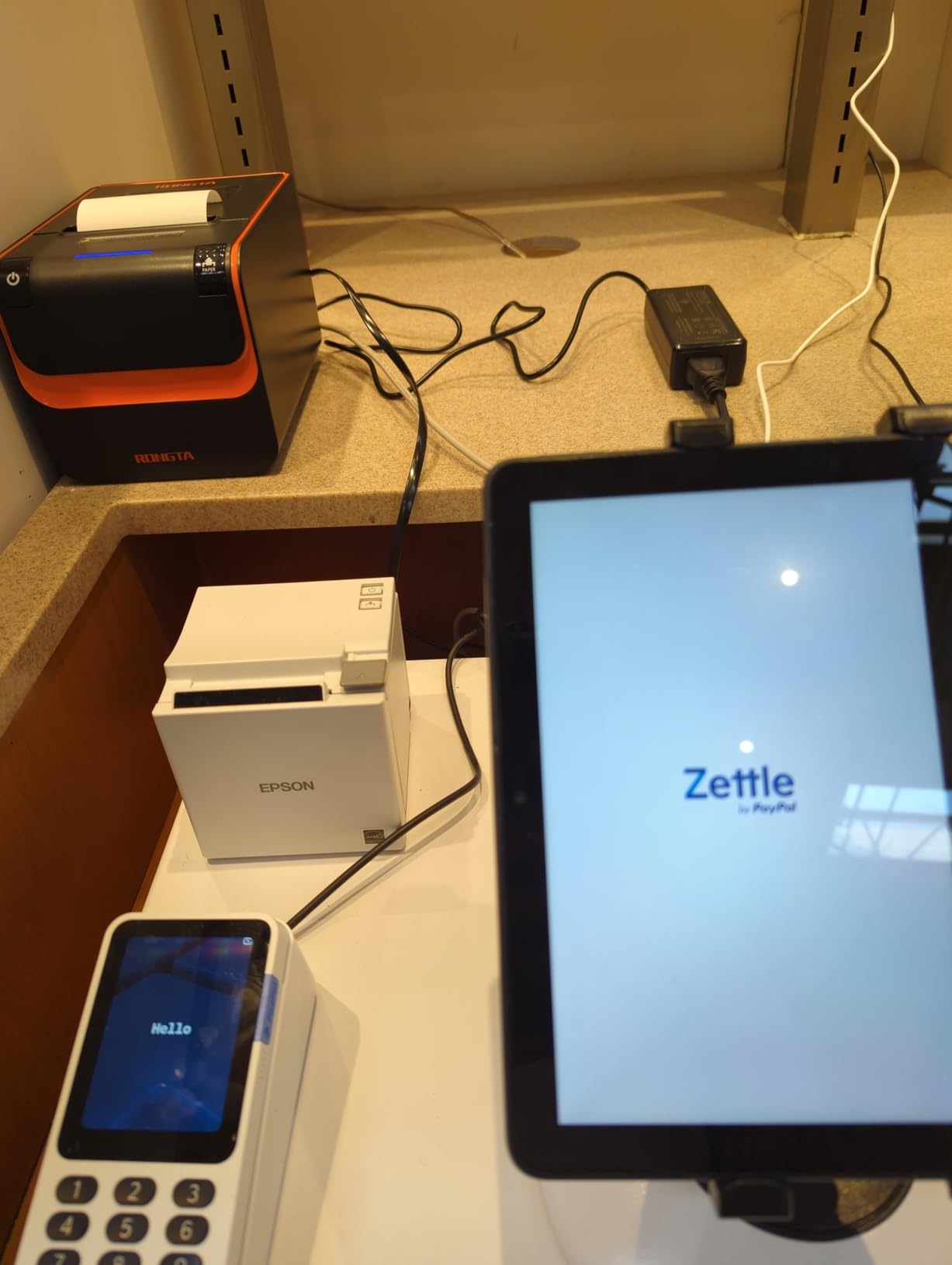 Rongta POS Printer, 80mm Direct Thermal Receipt Printers with Auto Cutter, USB Serial Ethernet Interface, Support Windows/Mac/Linux Cash Drawer, Restaurant Kitchen Printer for ESC/POS (RP332) customer photo 2