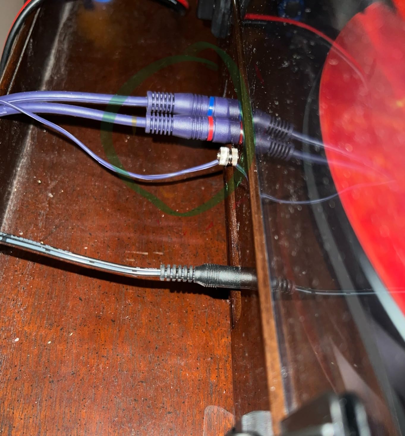 UIInosoo RCA Cable With Ground Wire, 10ft Turntable Gold Plated 2RCA Male to 2RCA Male Stereo Interconnect for Turntable, Preamp, Record Player, Amplifier customer photo 1