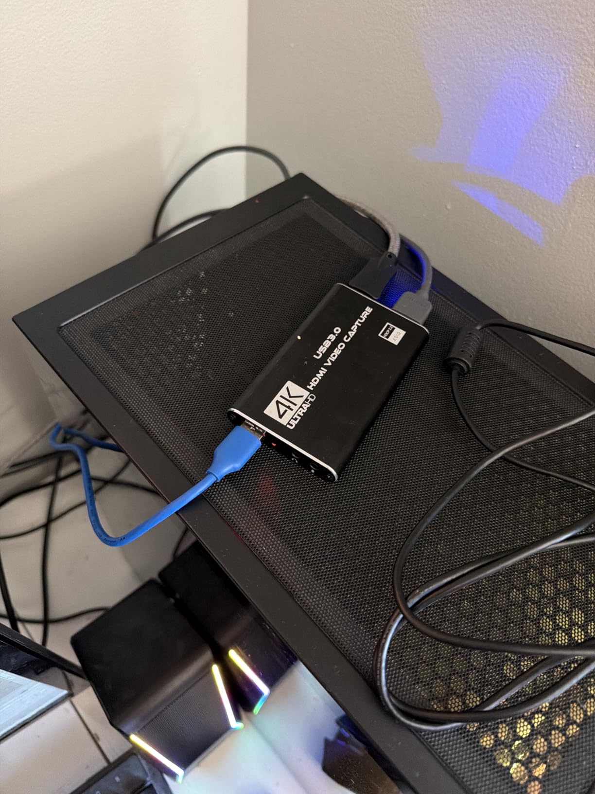 Capture Card Nintendo Switch, 4K HDMI Video Capture Card, 1080P 60FPS, HDMI to USB 3.0 Capture Card for Streaming Work with Camera/Xbox/PS4/PS5/PC/OBS customer photo 2