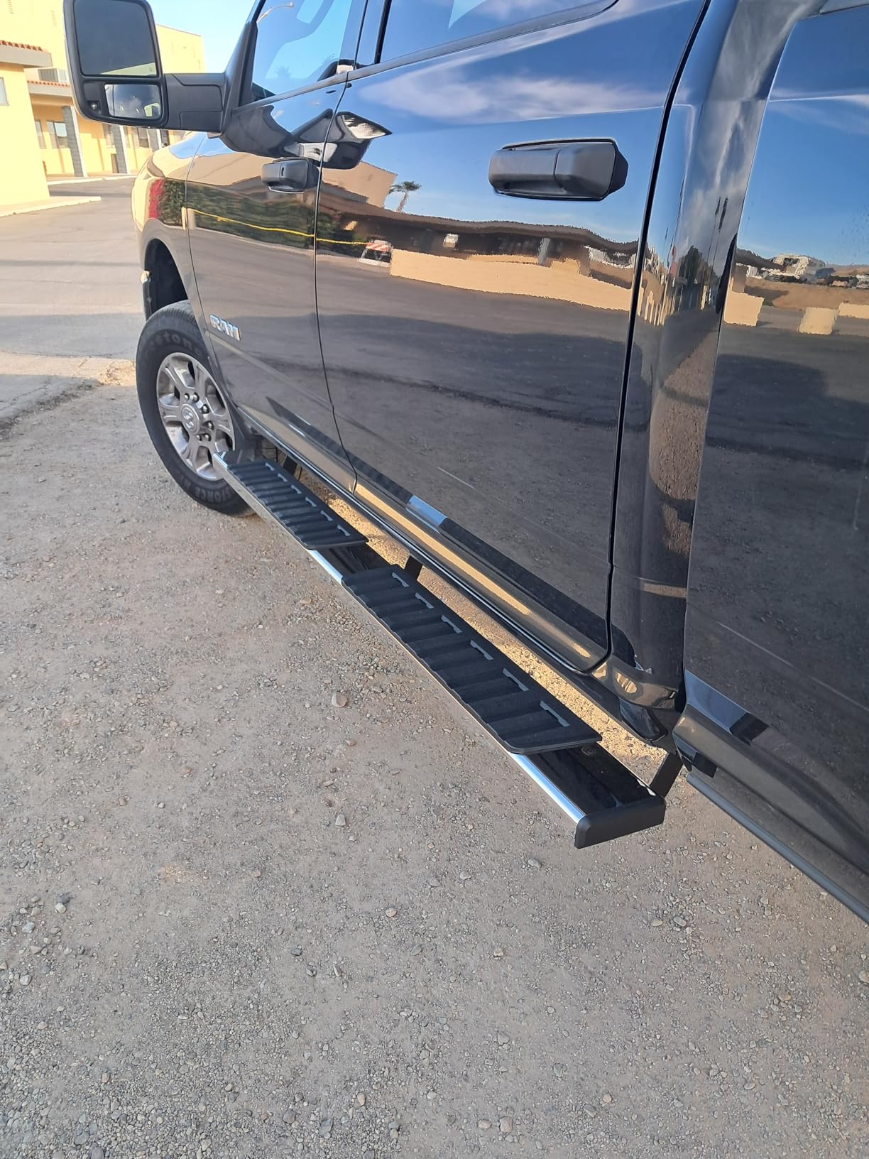 COMNOVA 6 Inches Running Boards Compatible with 2009-2018 Dodge Ram 1500 Crew Cab(Including 2019-2024 Classic), 2010-2026 Ram 2500 3500, Carbon Steel Side Steps. customer photo 2