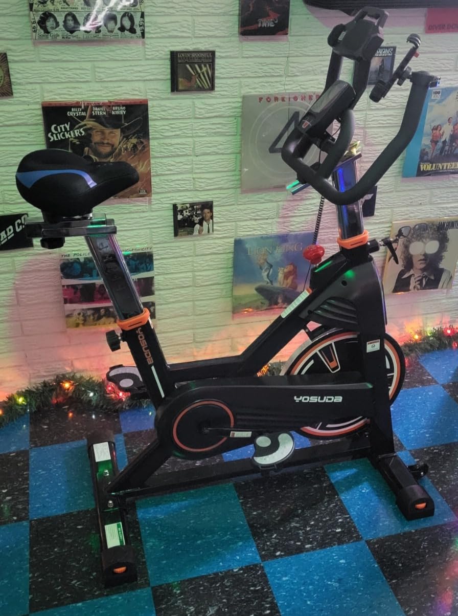 YOSUDA PRO Magnetic Exercise Bike 350 lbs Weight Capacity - Indoor Cycling Bike Stationary customer photo 2