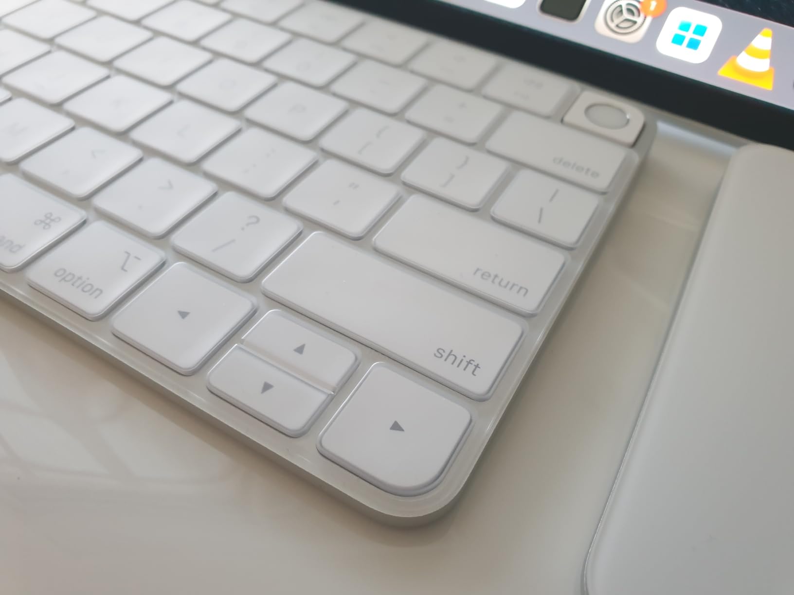 ProElife Keyboard Cover Skin for 2024-2021 Apple Magic Keyboard 3 with Touch ID A3118 A2449 Ultra Thin Silicone Keyboard Protector for iMac 24'' / Mac mini M4 M2 M1 Chip Keyboard Accessories (Clear) customer photo 2