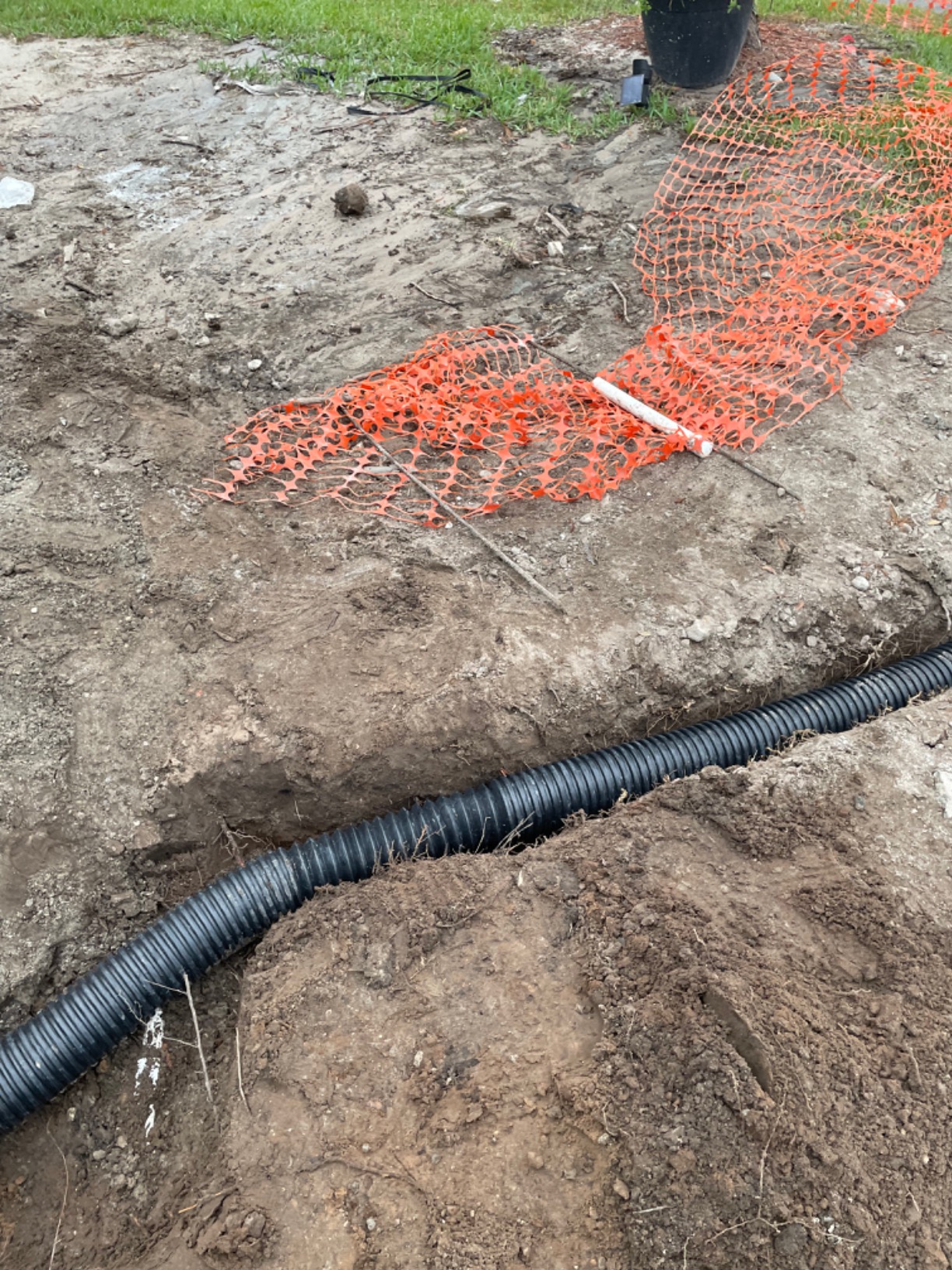 NDS 1200BKITRTL1PK Square Catch Basin Drain Kit with 2-Opening Catch Basin Drain, 2 Adapters, 1 Outlet Plug, and 1 Plastic Drain Grate, 12-Inch, for Lawns, Landscaped Areas, Black customer photo 2