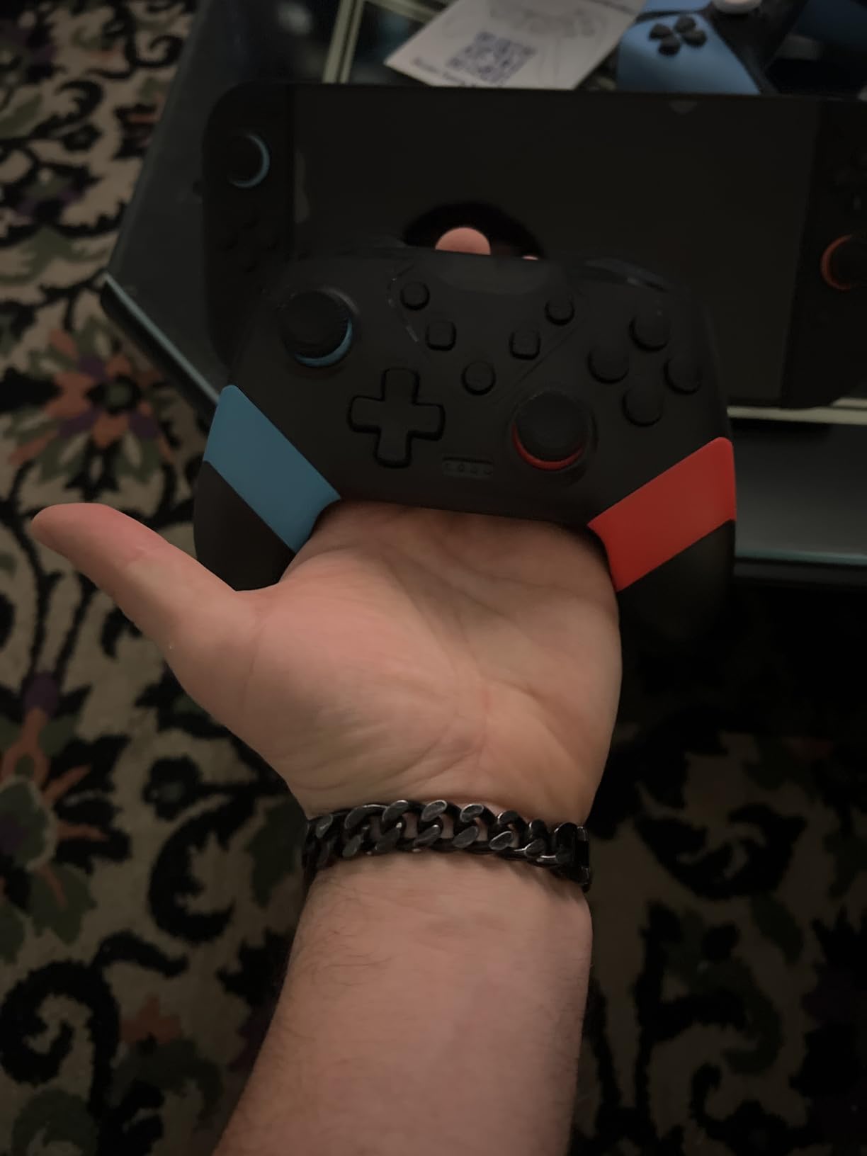 VOYEE Switch Controllers Compatible with Switch/Lite/OLED, Programming Wireless Pro Controller with Motion Control, Vibration, Wake-up, Turbo, Screenshot customer photo 2