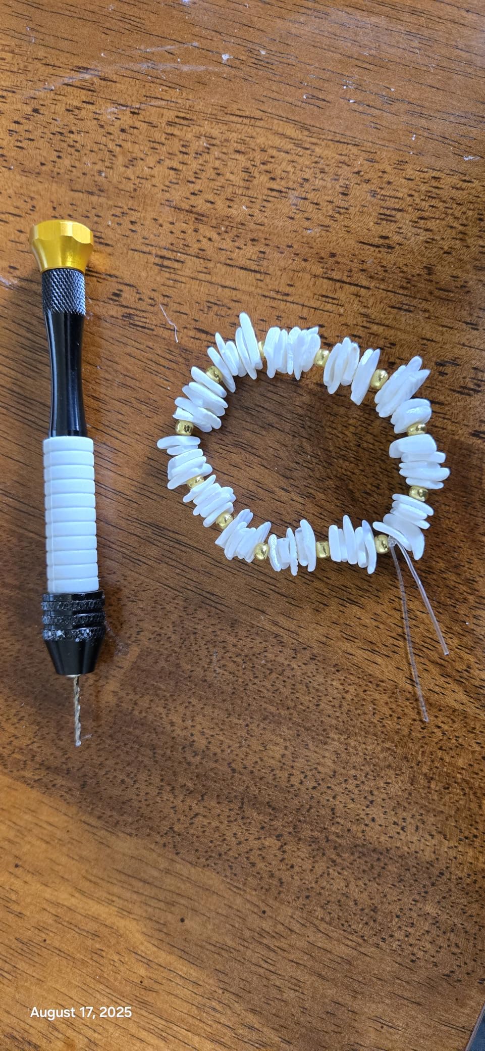 Pin Vise Hand Drill Manual - Jewelry w/Micro Drill Bits (0.8mm-2.5mm) - Rotary Craft Drill for Jewelry Making, Resin, Wood, Plastic, Miniature, Beads, Clay customer photo 1