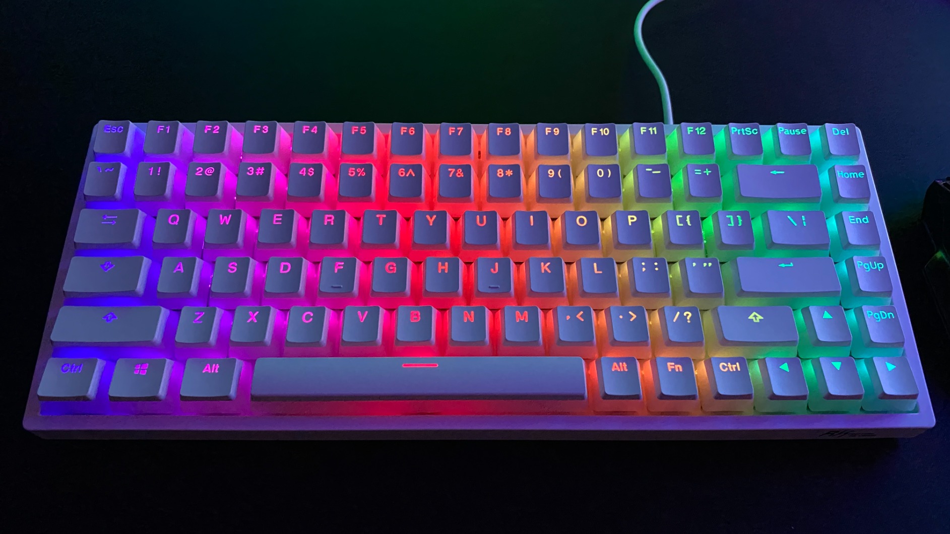 RK ROYAL KLUDGE RK84 Wireless RGB 75% Triple Mode BT5.0/2.4G/USB-C Hot Swappable Mechanical Keyboard, 84 Keys Wireless Gaming Keyboard w/High-Capacity Battery, Quiet Red Switch customer photo 1