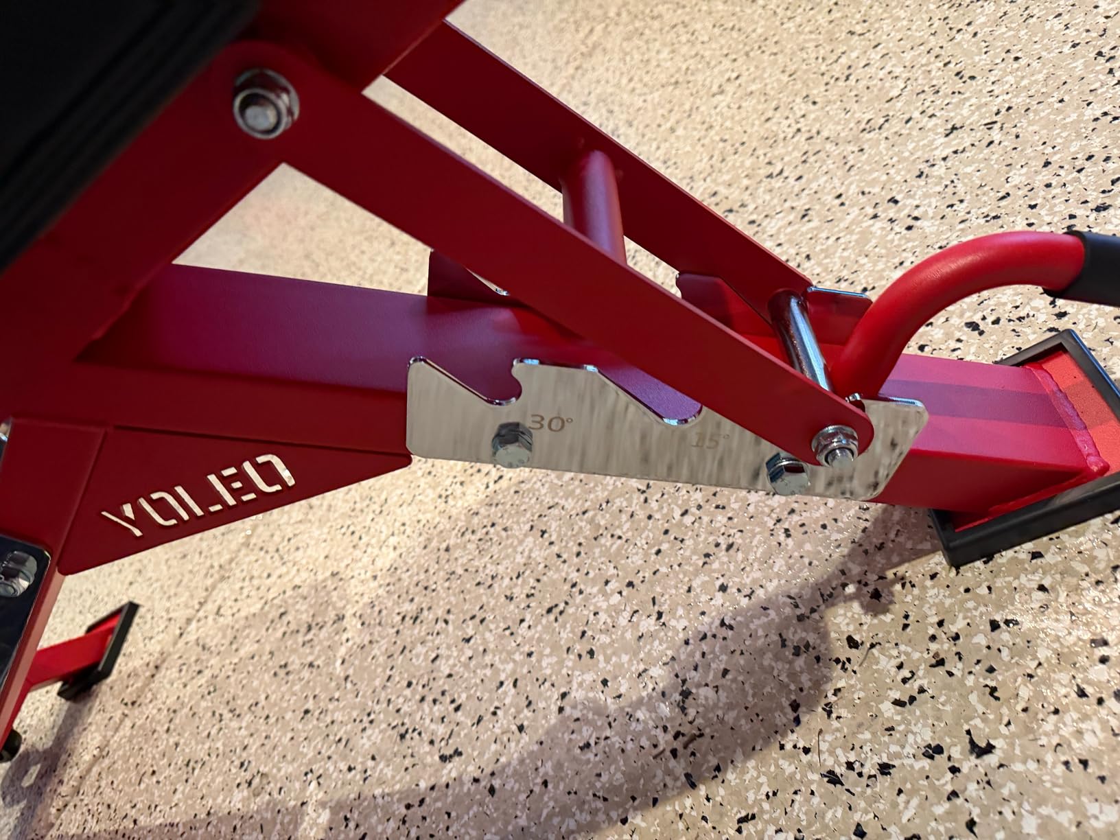 YOLEO Adjustable Weight Bench, ASTM-Certified 95% Pre-Assembled 827-2315LBS Foldable Workout Bench for Home Gym - Incline Decline Flat Bench Press, Strength Training Gym Bench customer photo 1