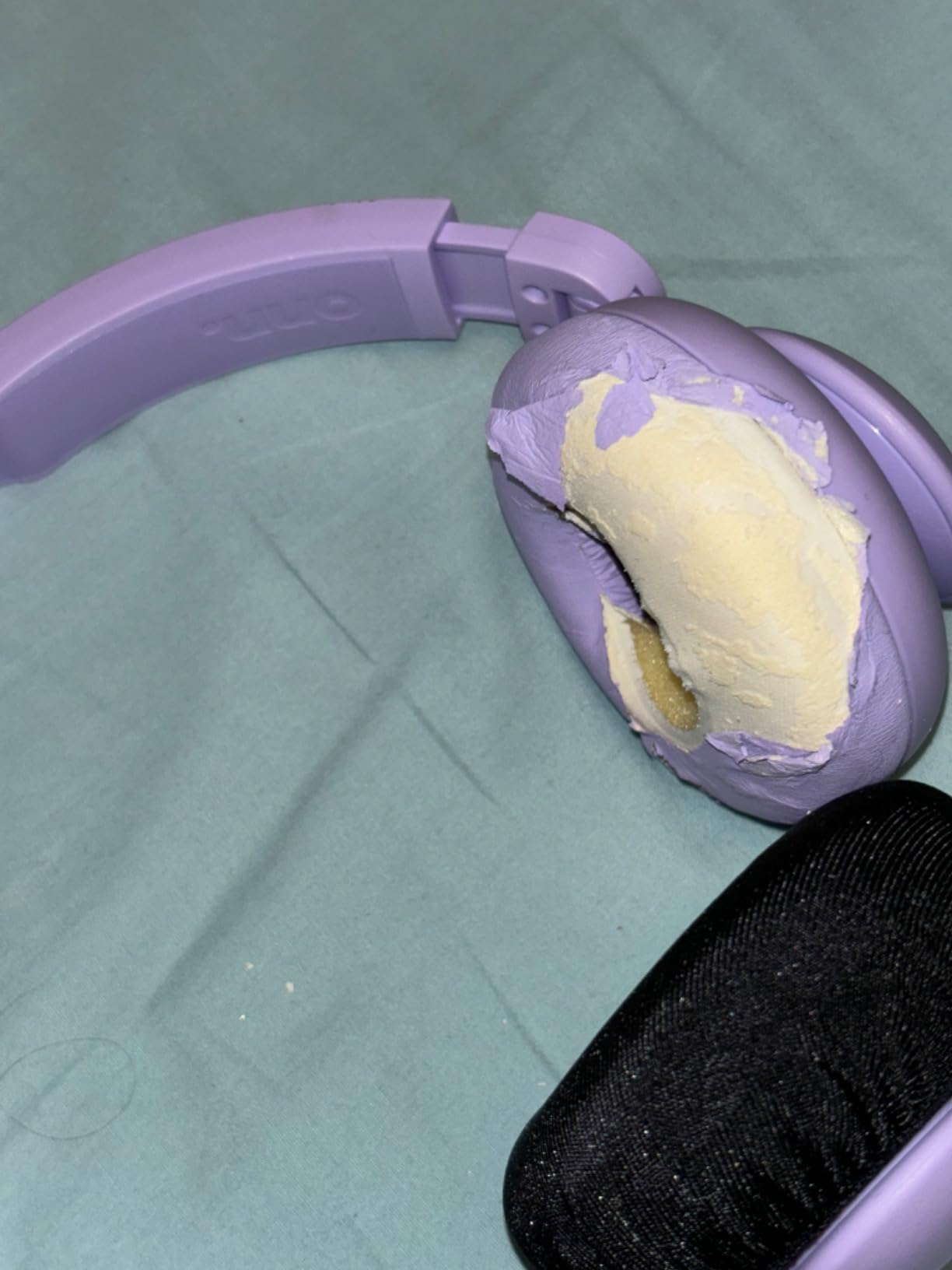 PChero Headphone Ear Pads Covers, 2 Pairs Washable Strechable Headset Earpad Cloth Cover for Gym, Training, Aviation, Racing, Gaming Over The Ear Headphones, Fit 3.5