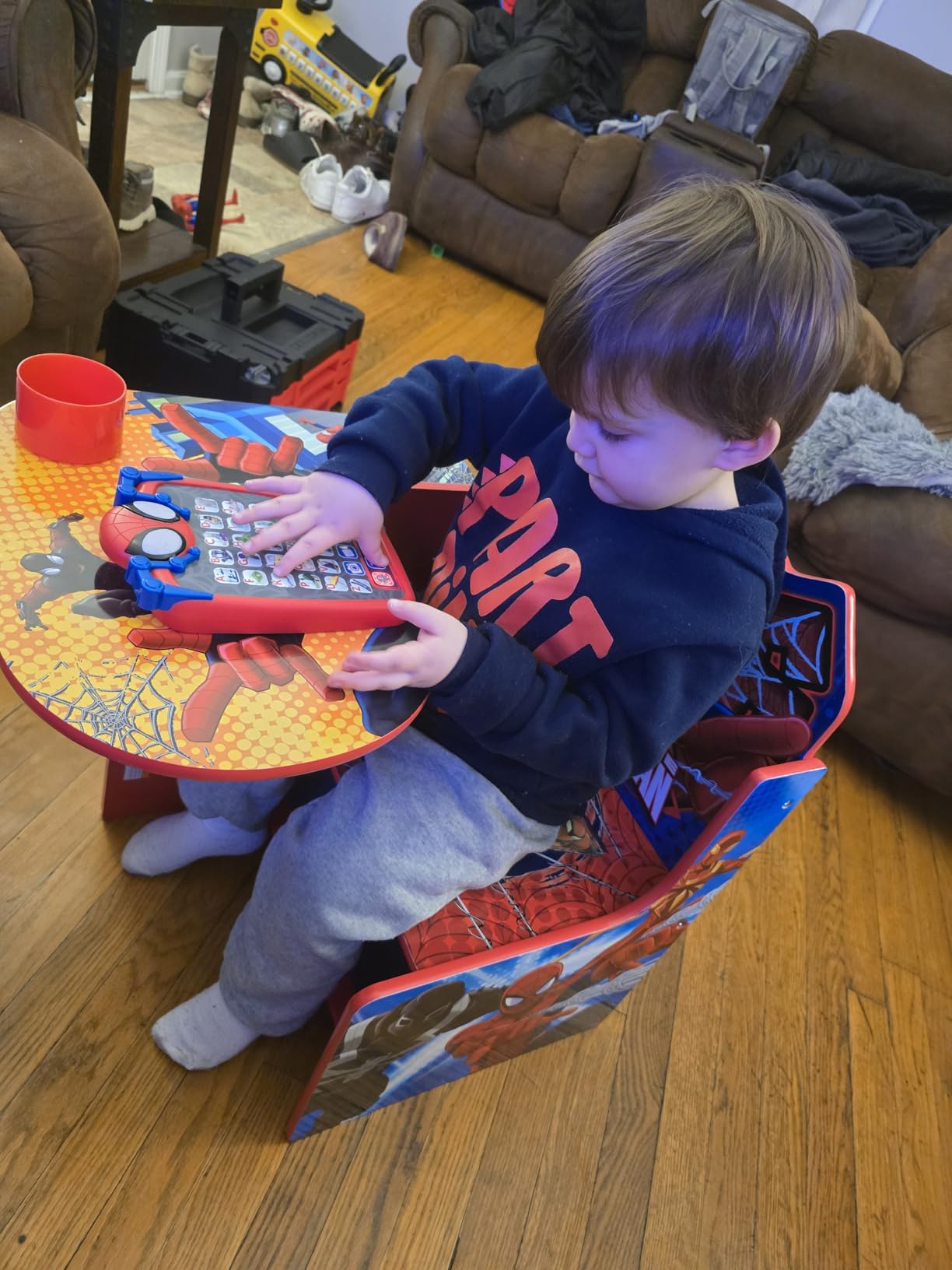 ekids Spidey and His Amazing Friends Kids Tablet for Preschool, Tablet with Educational Games and ABC Learning for Toddlers Aged 3 and Up customer photo 1