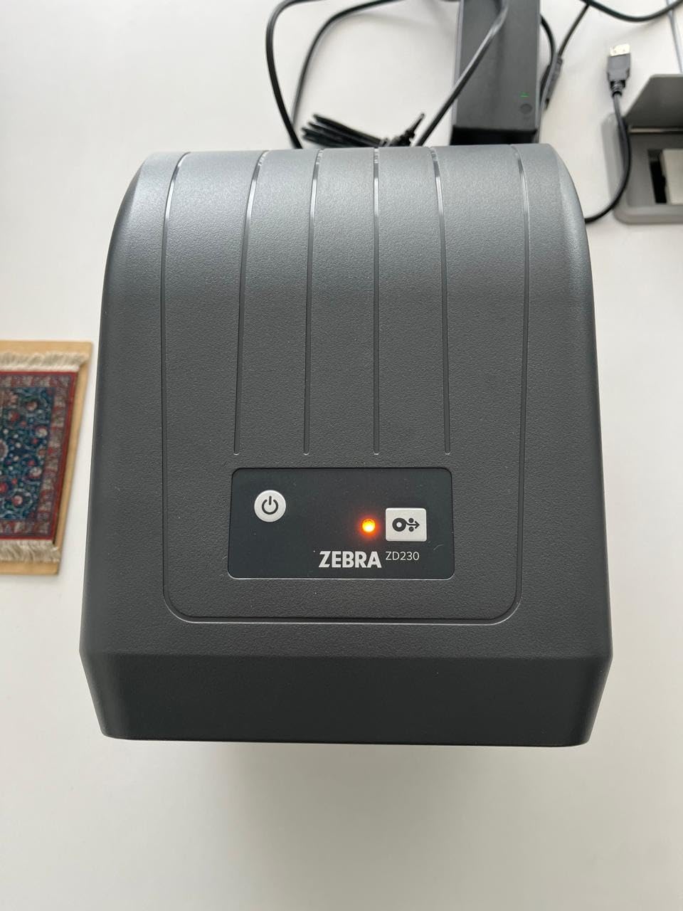 Zebra ZD421 Direct Thermal Label USB Printer 203 DPI ZD4A042-D01M00EZ customer photo 1