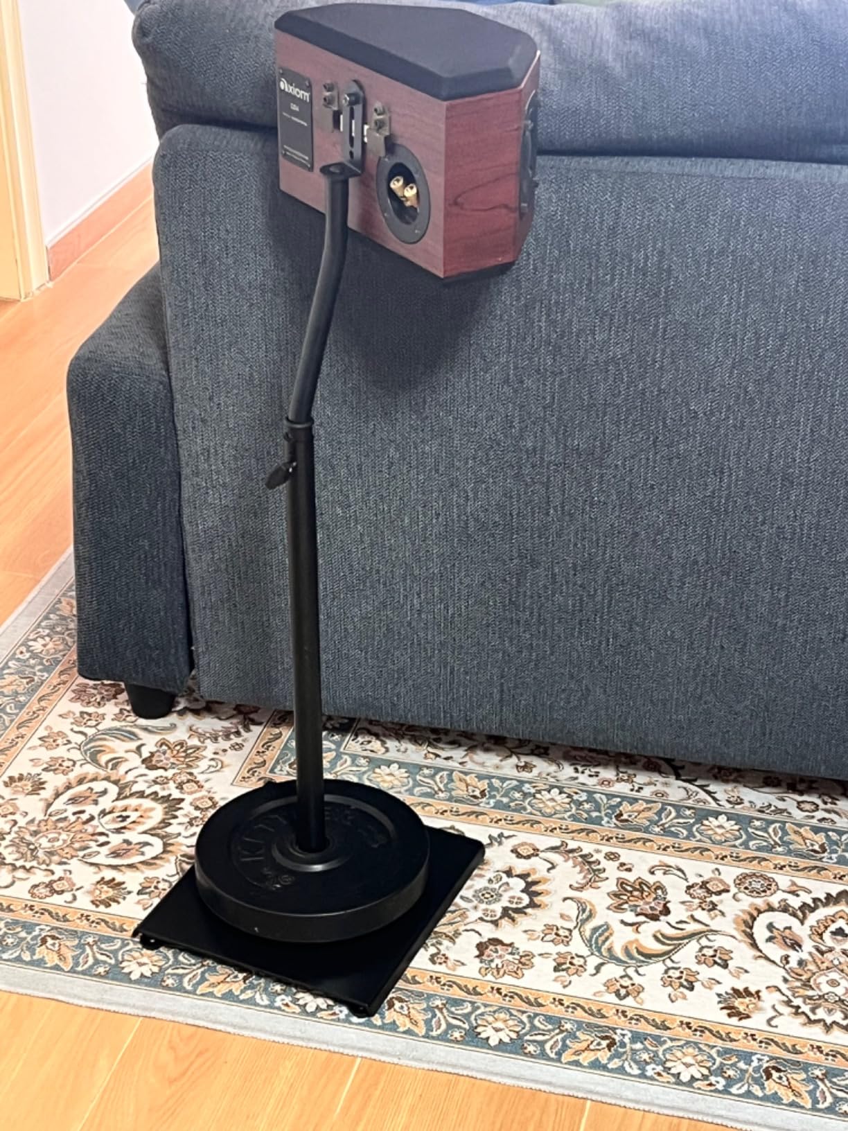 USX MOUNT Universal Speaker Stands, Height Adjustable Extend 30.0