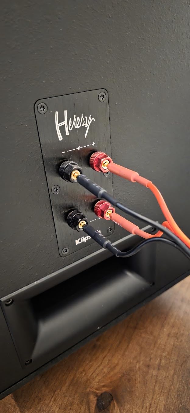 CNCESS CESS-106-6f Bi-Wire Banana Plug Splitter Speaker Cable, 2 Banana Plugs to 4 Banana Plugs, 12 Gauge, 2-Channel (6 Feet) customer photo 1